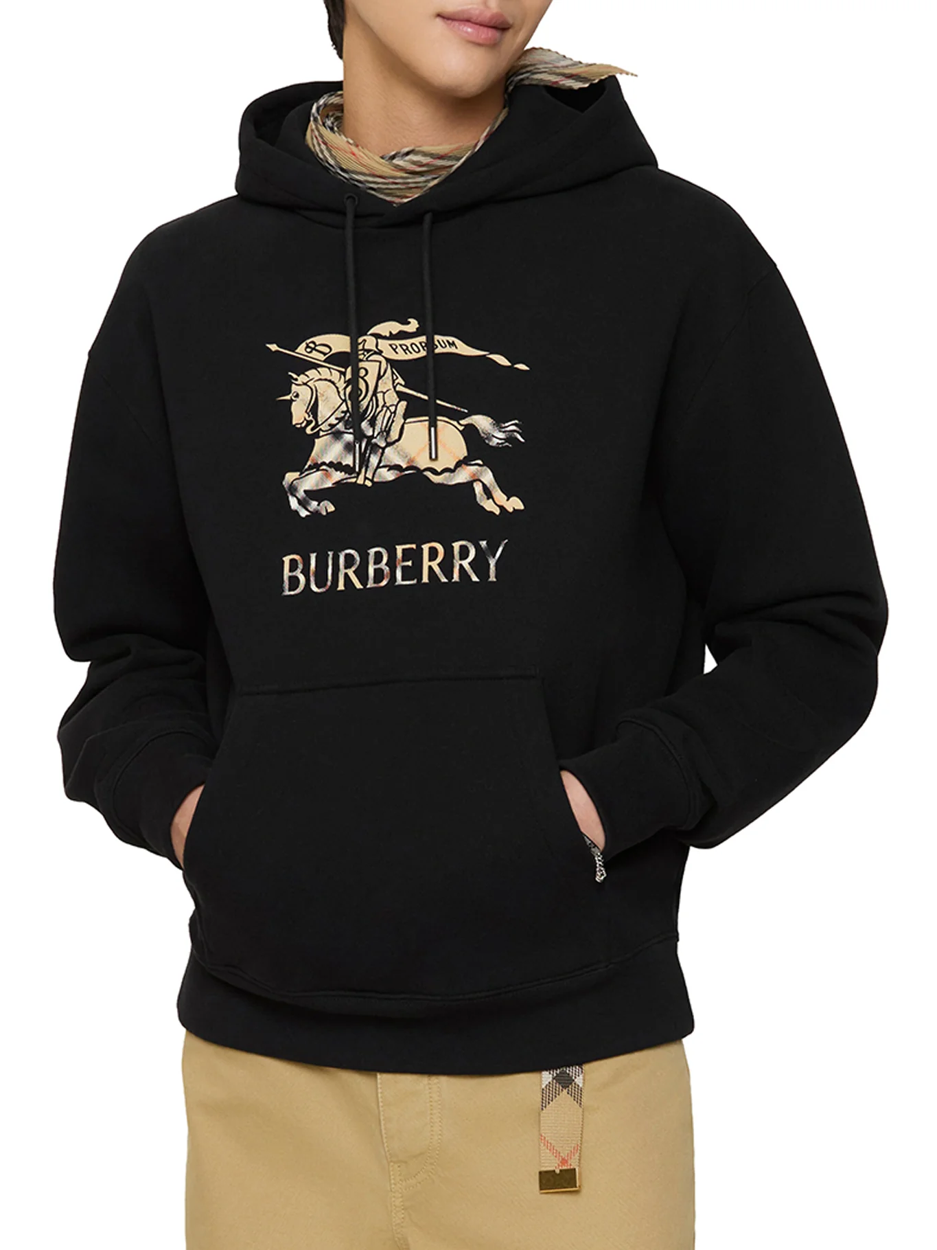 COTTON HOODIE WITH EKD - Image 2