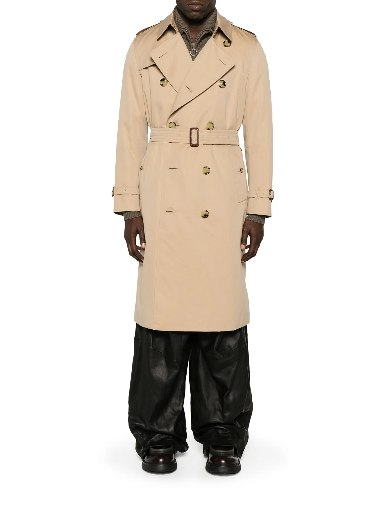 HERITAGE KENSINGTON TRENCH COAT WITH BELT - Image 2