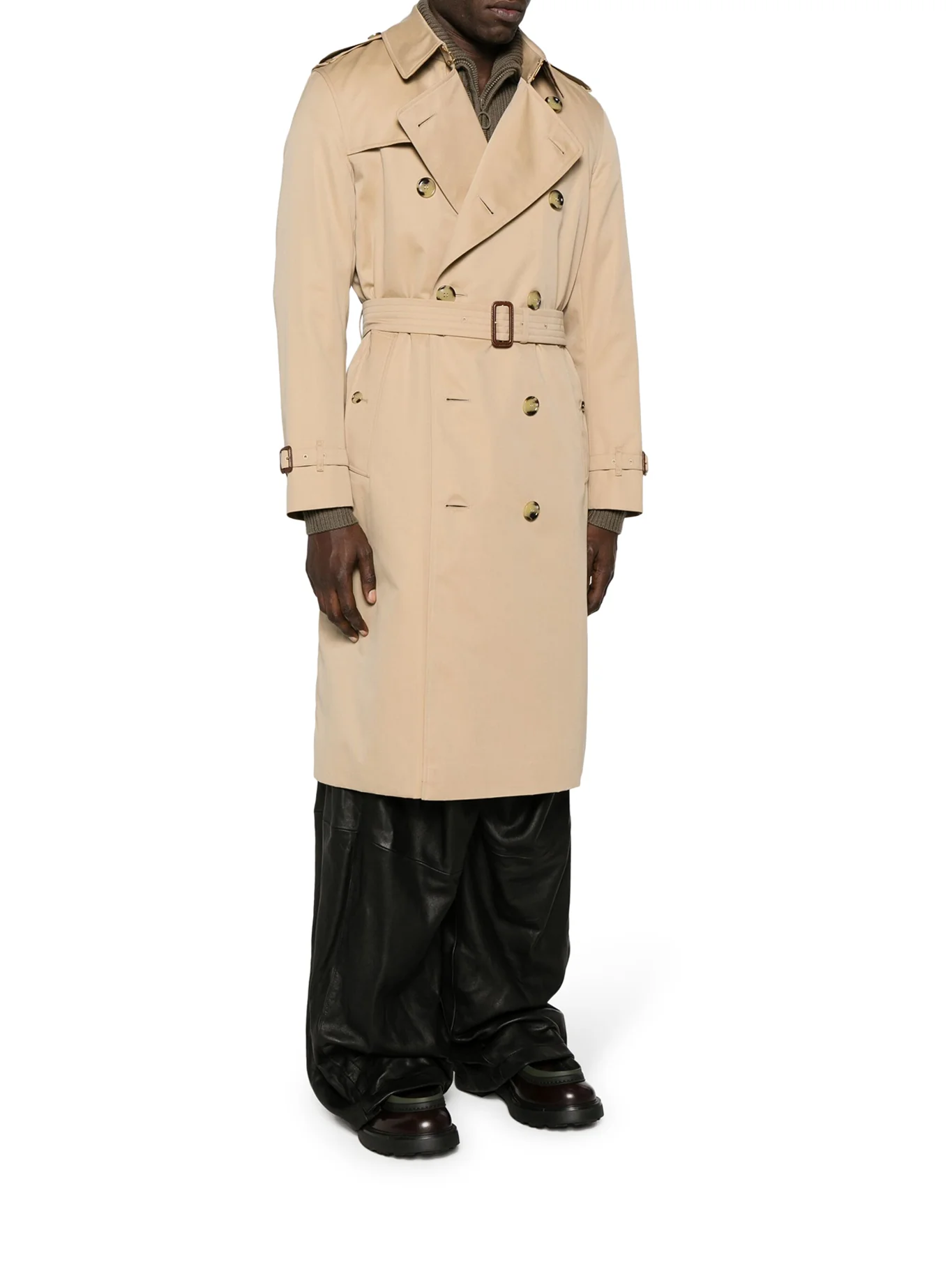 HERITAGE KENSINGTON TRENCH COAT WITH BELT - Image 3