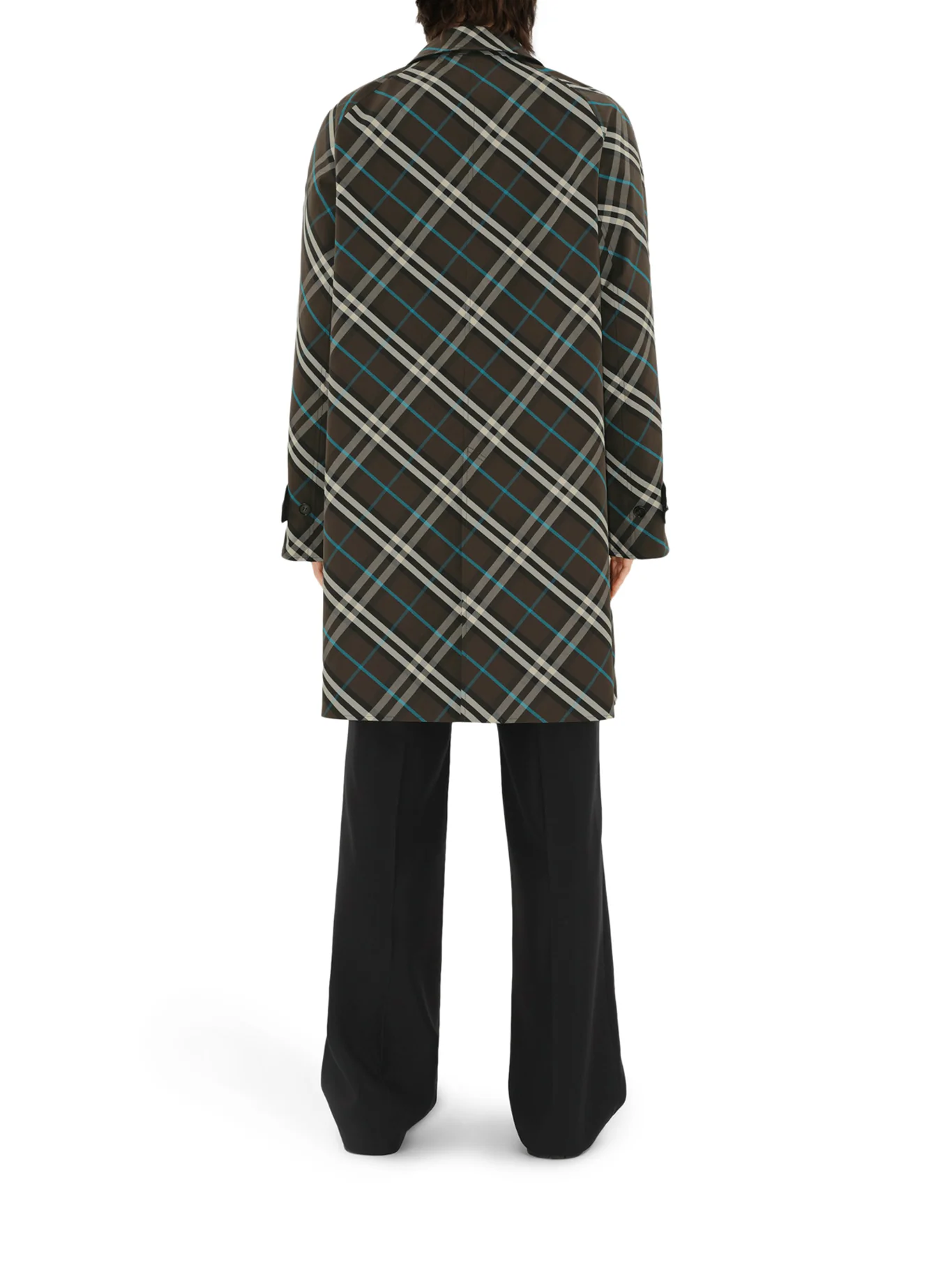 LONG GABARDINE COAT - Image 5