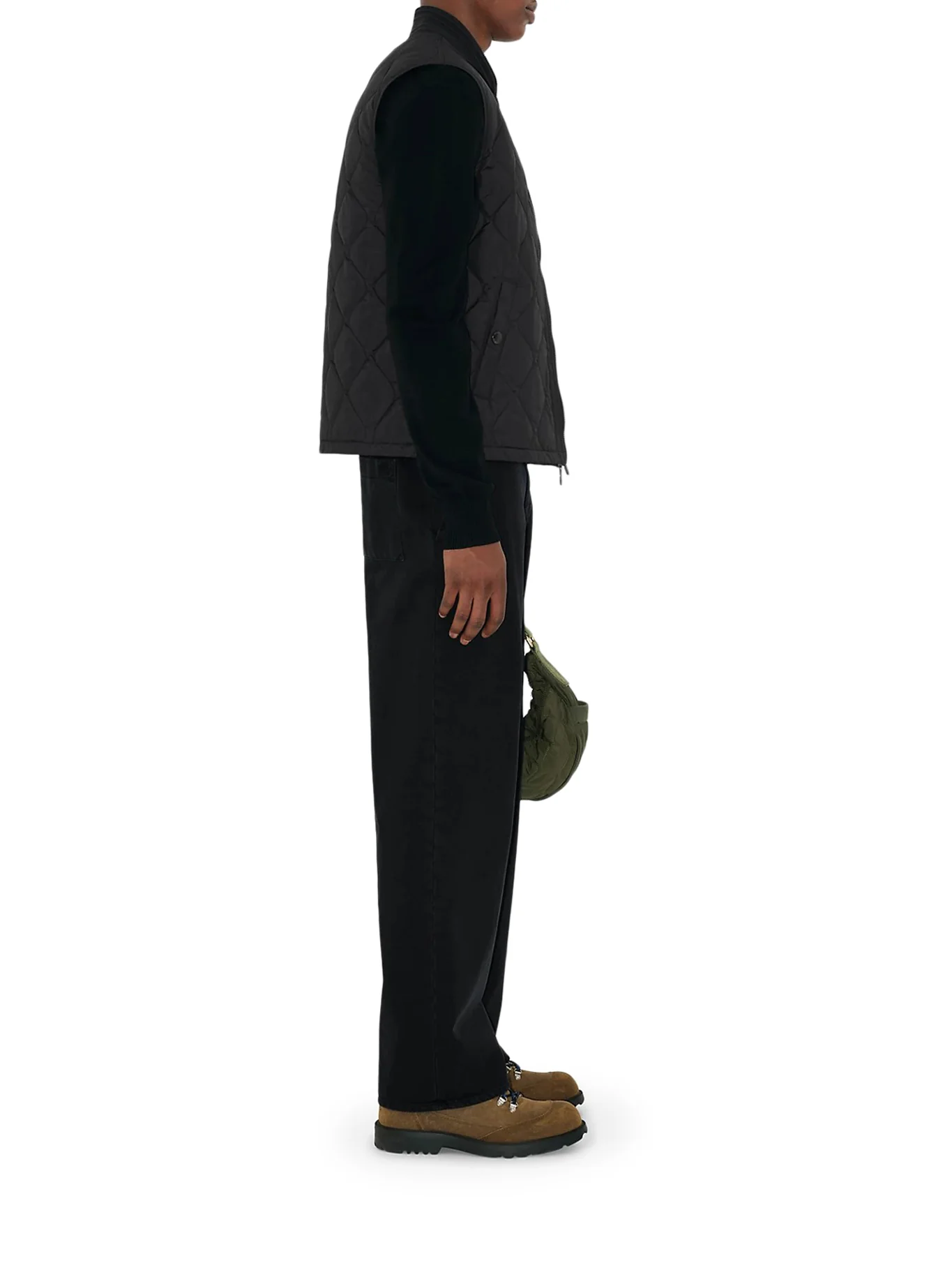 QUILTED NYLON VEST - Image 4