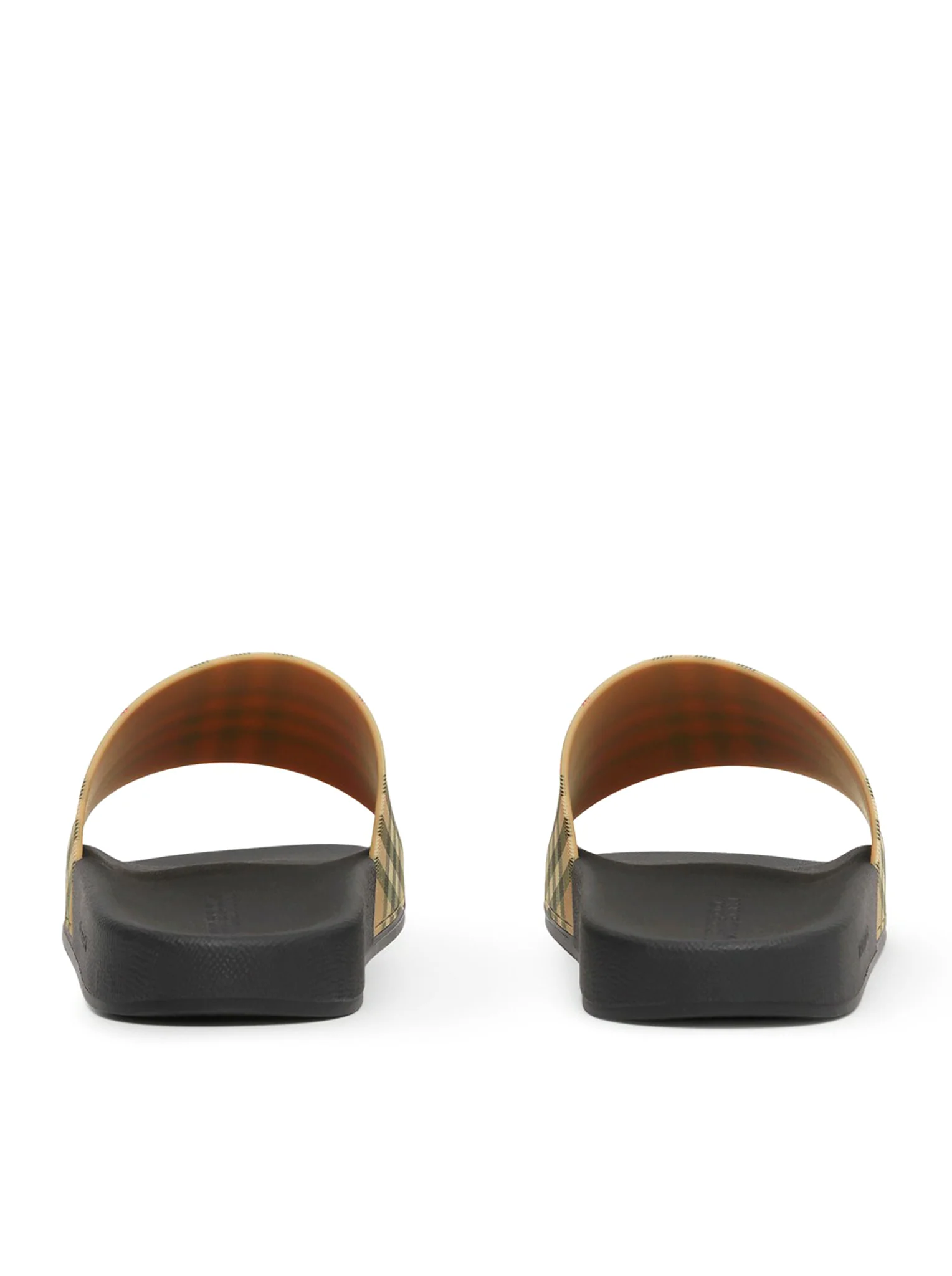 SLIPPERS WITH VINTAGE CHECK PRINTED PATTERN - Image 4