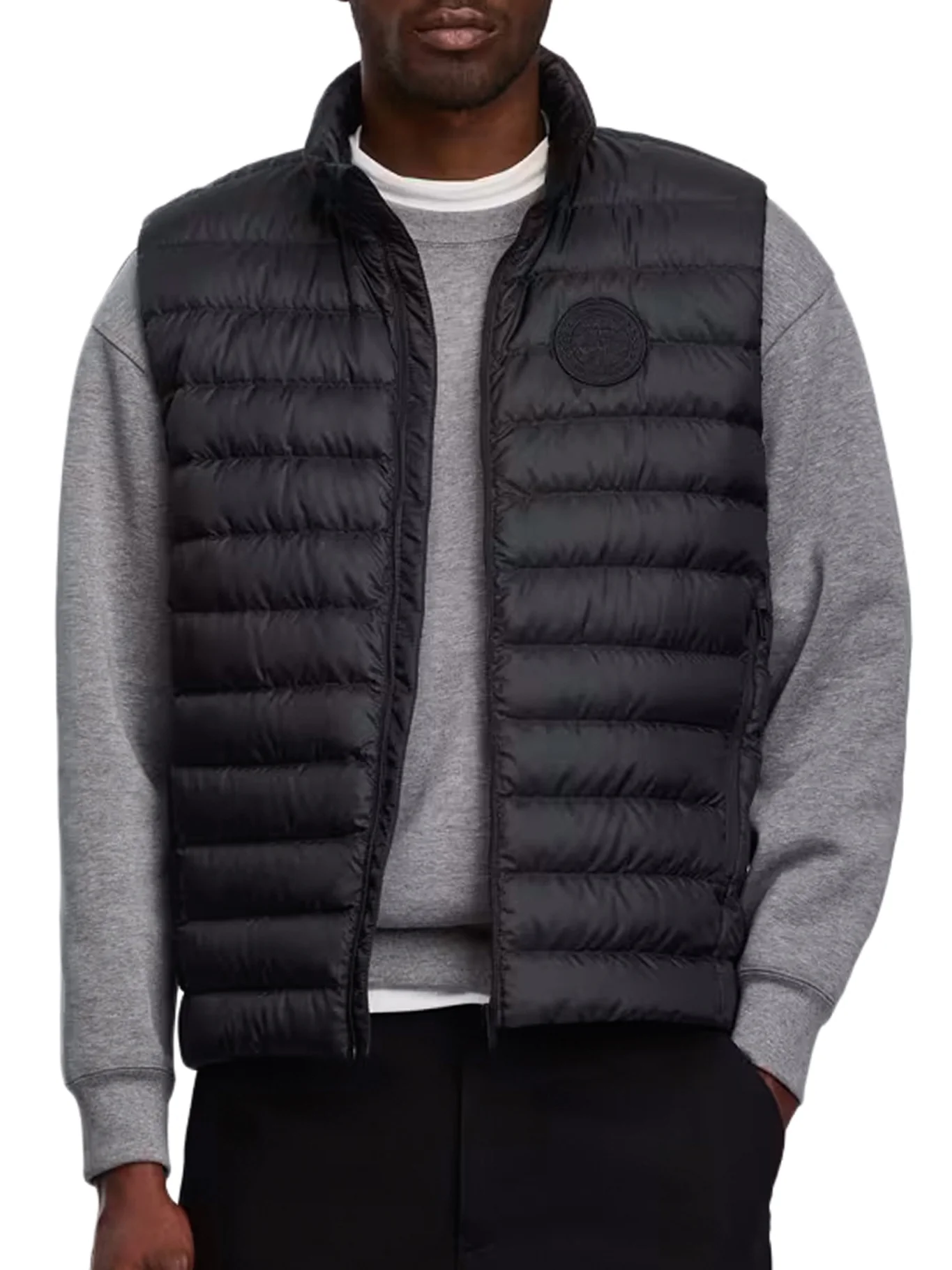 STRATUS TONAL LABEL SLEEVELESS JACKET - Image 2