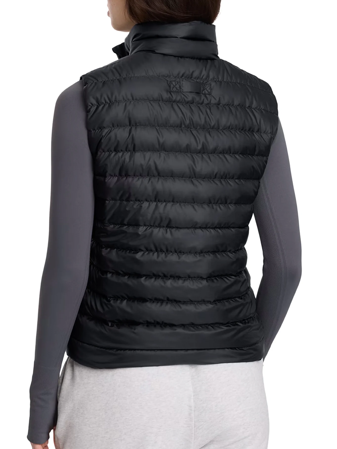 AETHERA TONAL LABEL SLEEVELESS JACKET - Image 4