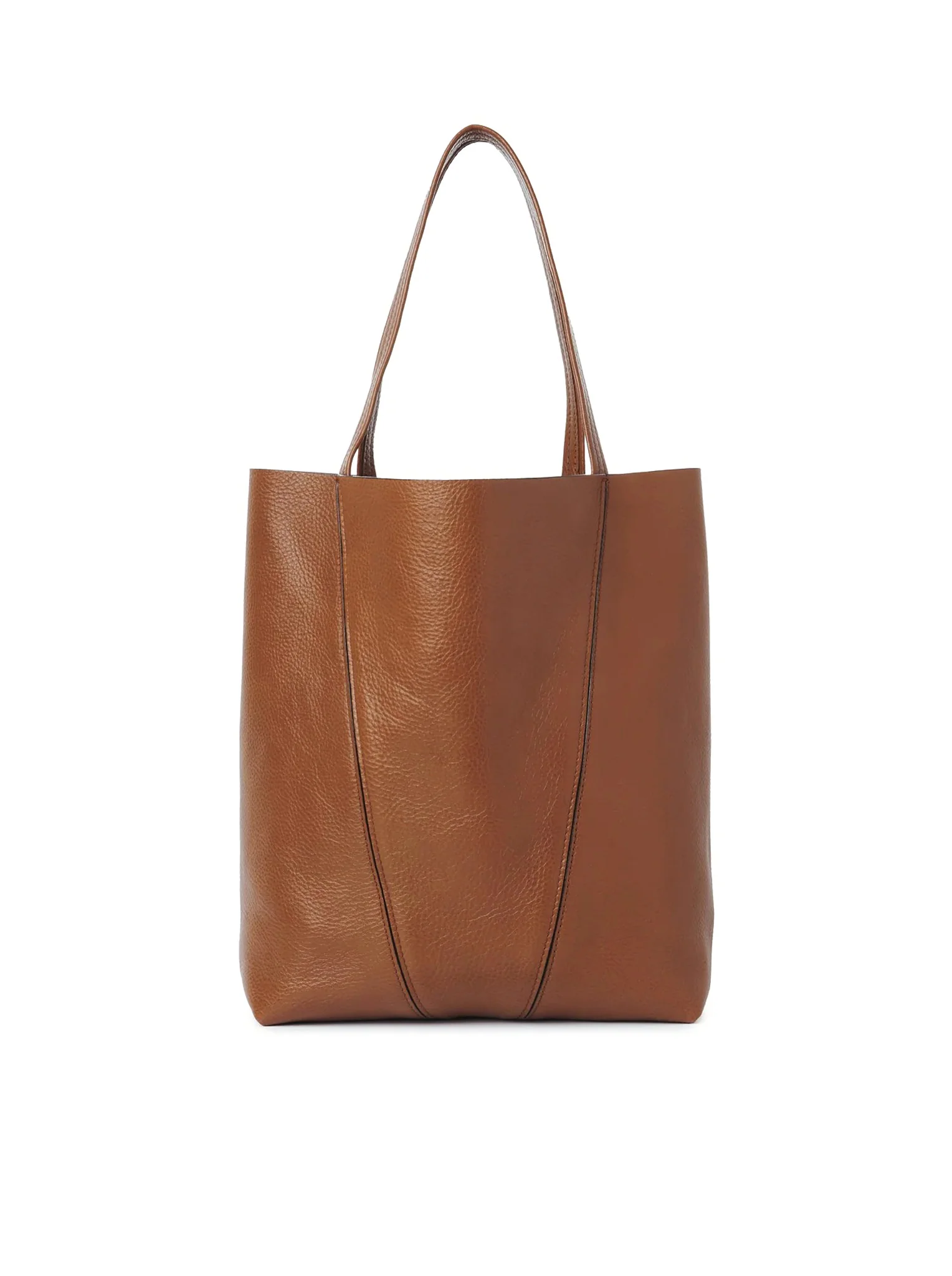 CHLOÉ SPIN TOTE BAG IN GRANATE LEATHER - Image 5