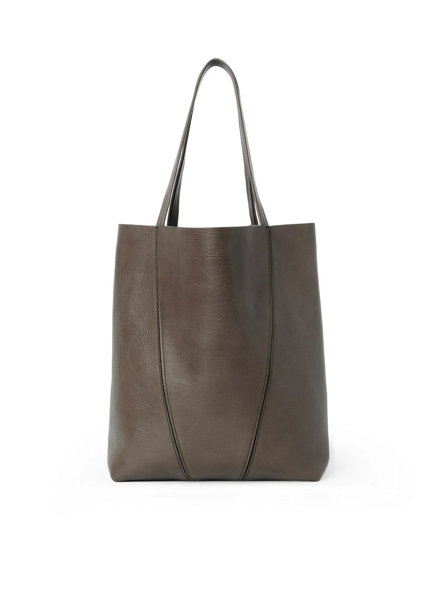 CHLOÉ SPIN TOTE BAG IN GRANATE LEATHER - Image 3