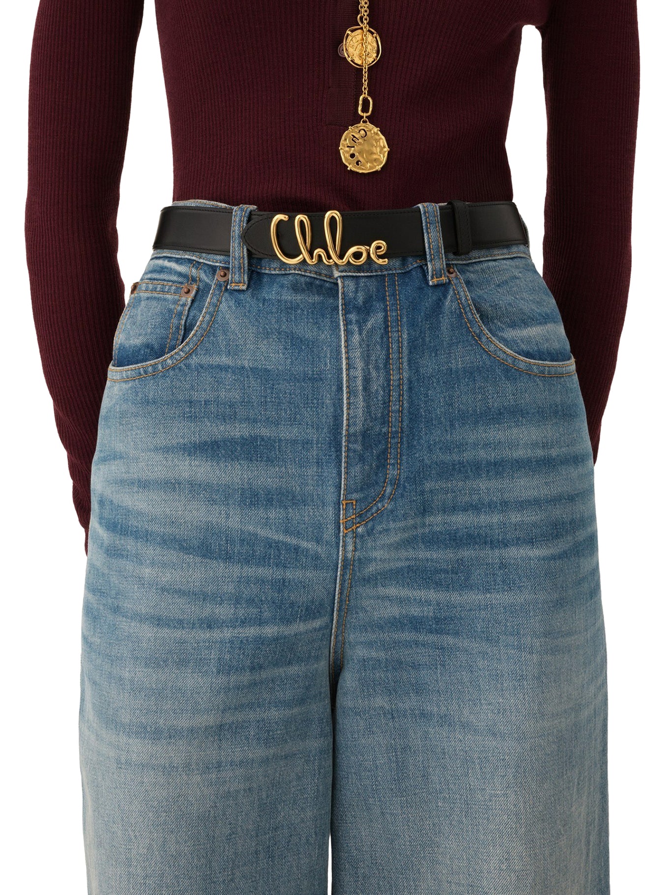 ICONIC LEATHER BELT - Image 2