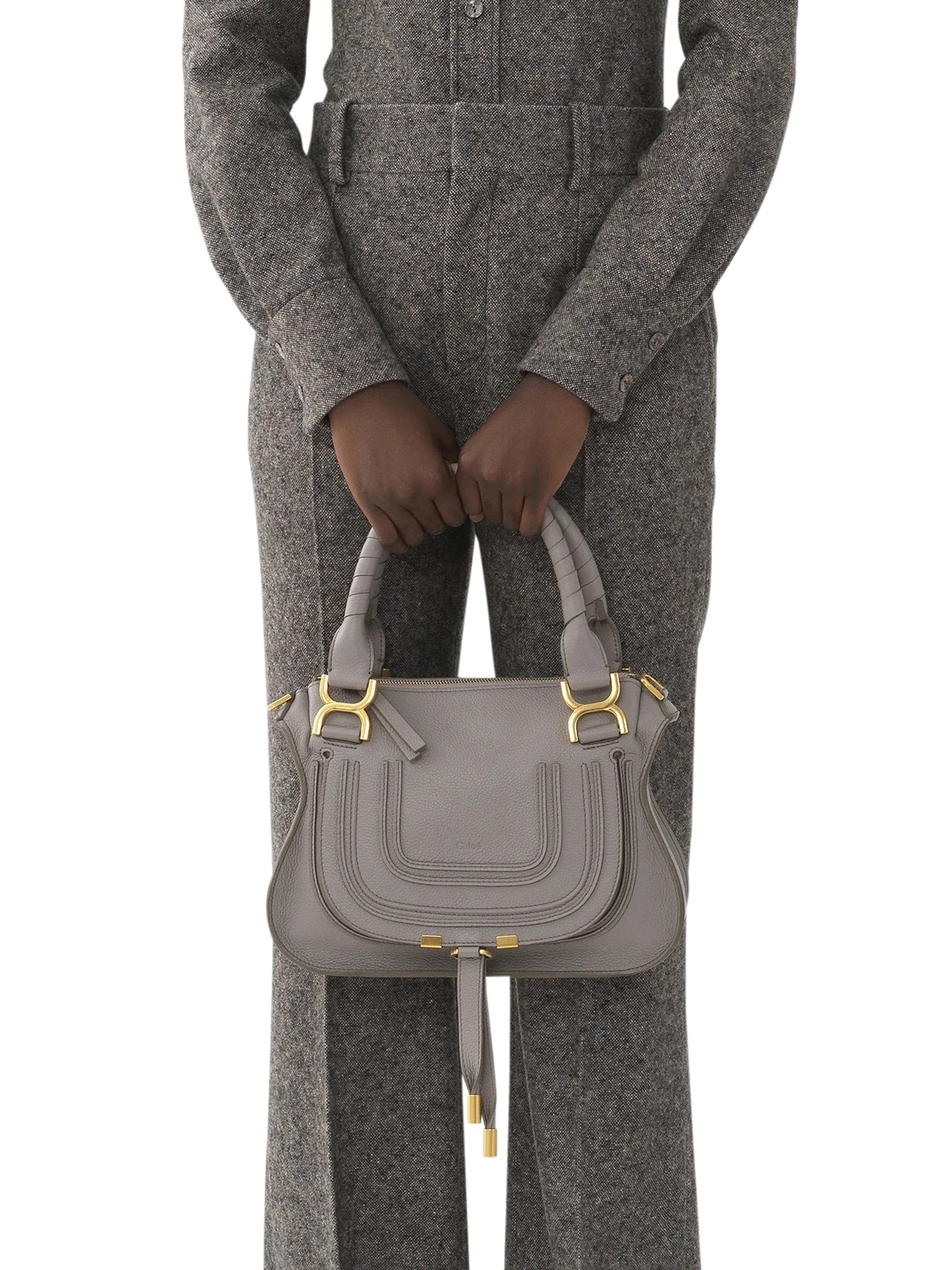 SMALL MARCIE BAG IN GRENADE LEATHER - Image 2