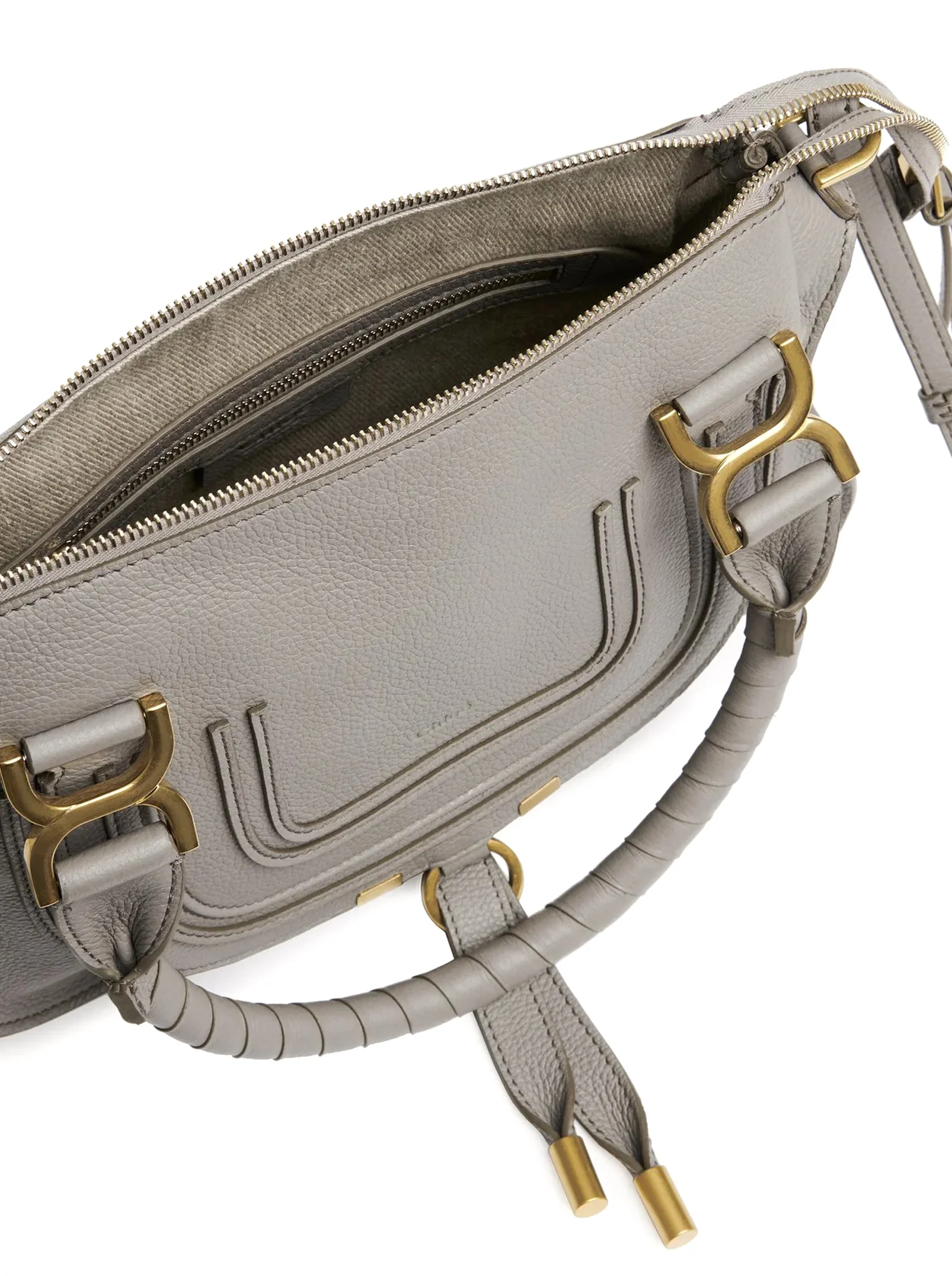 SMALL MARCIE BAG IN GRENADE LEATHER - Image 6