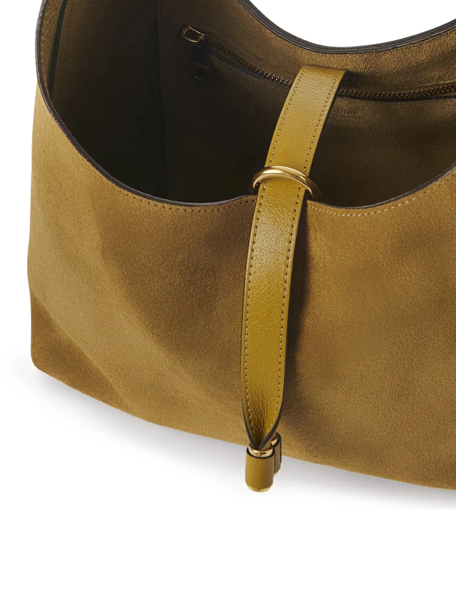 MARCIE SMALL SUEDE HOBO BAG - Image 6