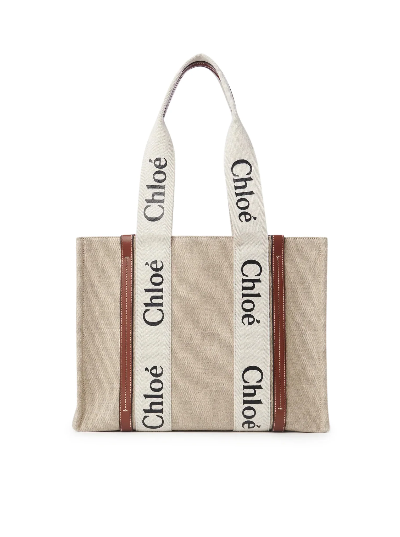 WOODY LINEN TOTE BAG - Image 3