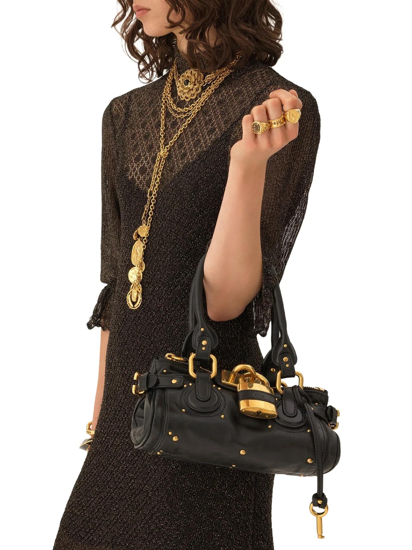 SMALL PADDINGTON BAG IN GRAINY LEATHER - Image 3