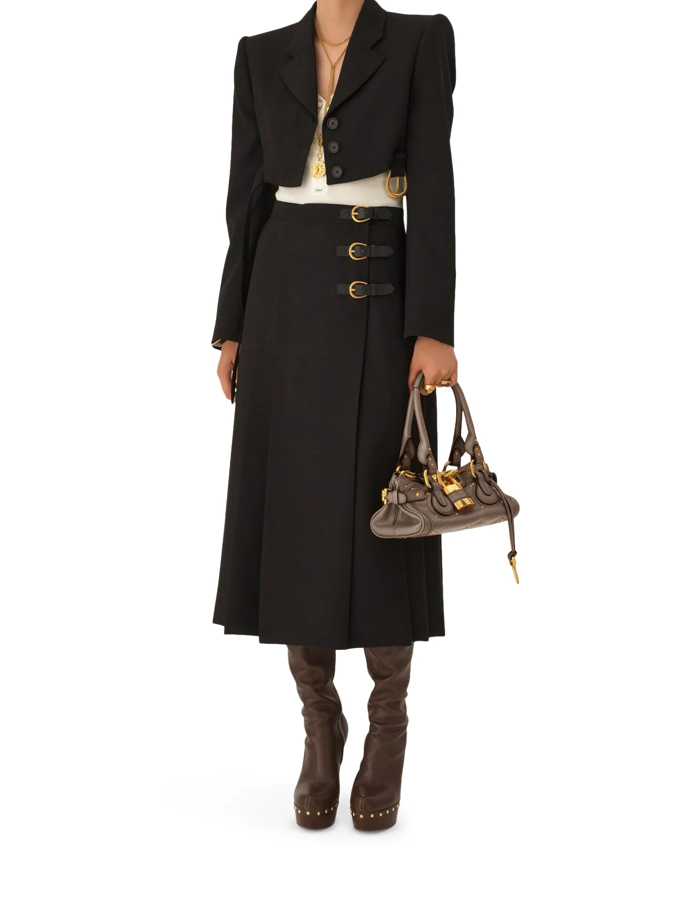 SMALL PADDINGTON BAG IN GRAINY LEATHER - Image 2
