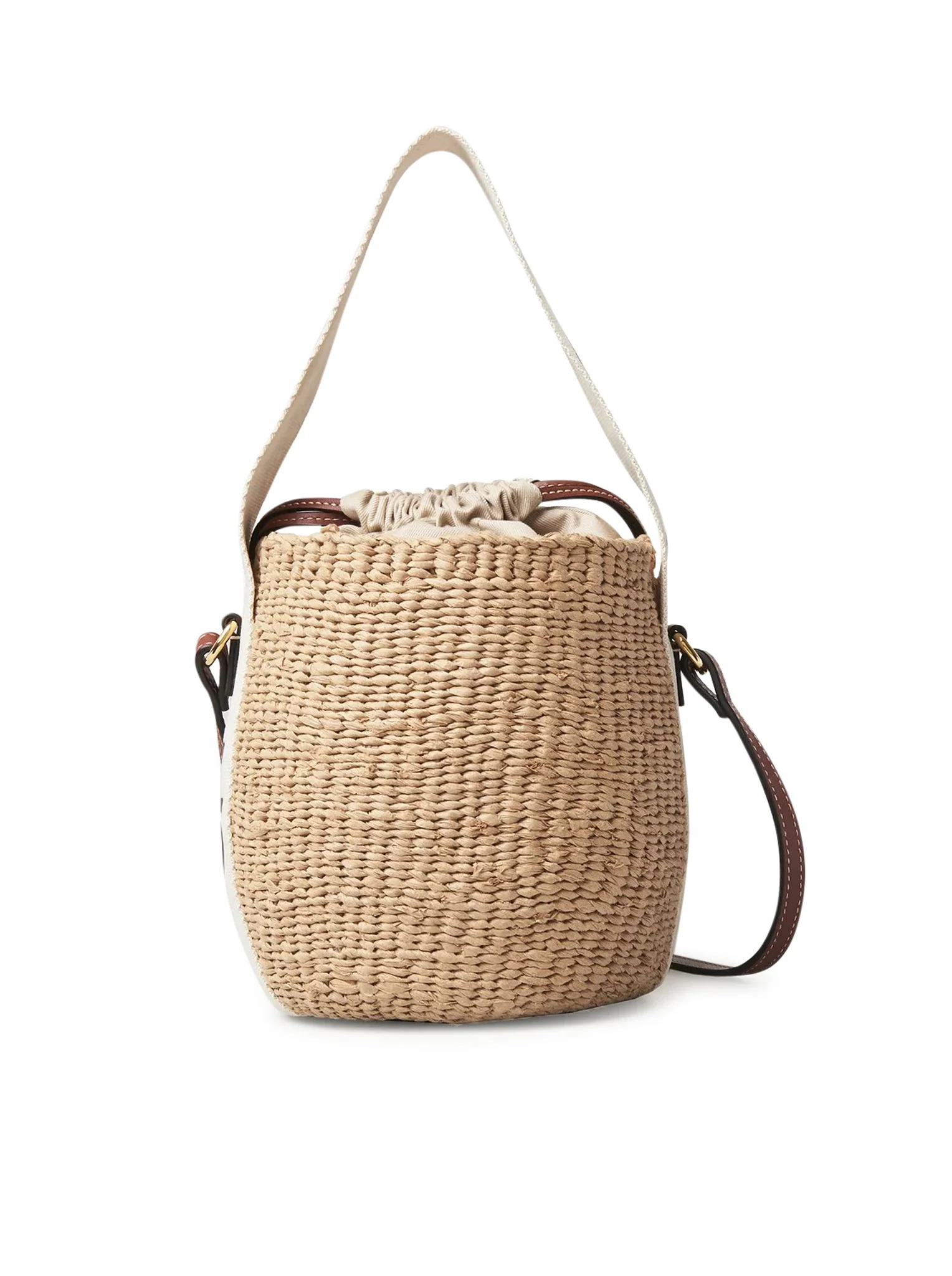 WOODY SMALL BASKET BAG IN NATURAL FIBERS - Image 5