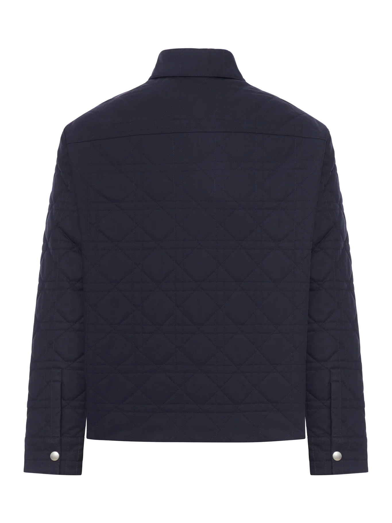 CANNAGE SHIRT JACKET WITH DIOR LEATHER PATCH - Image 2