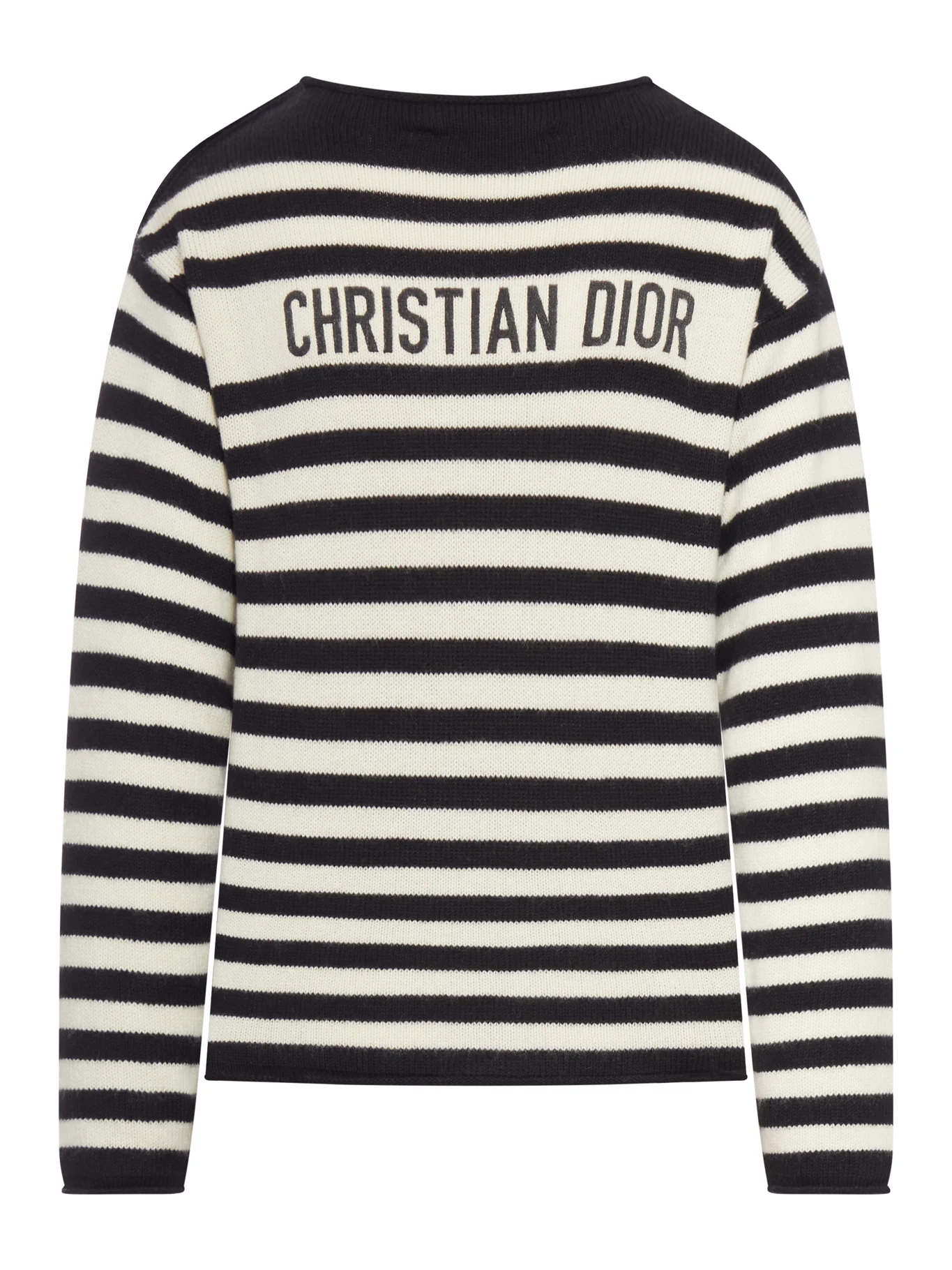 CASHMERE BLEND SWEATER WITH LOGO - Image 2