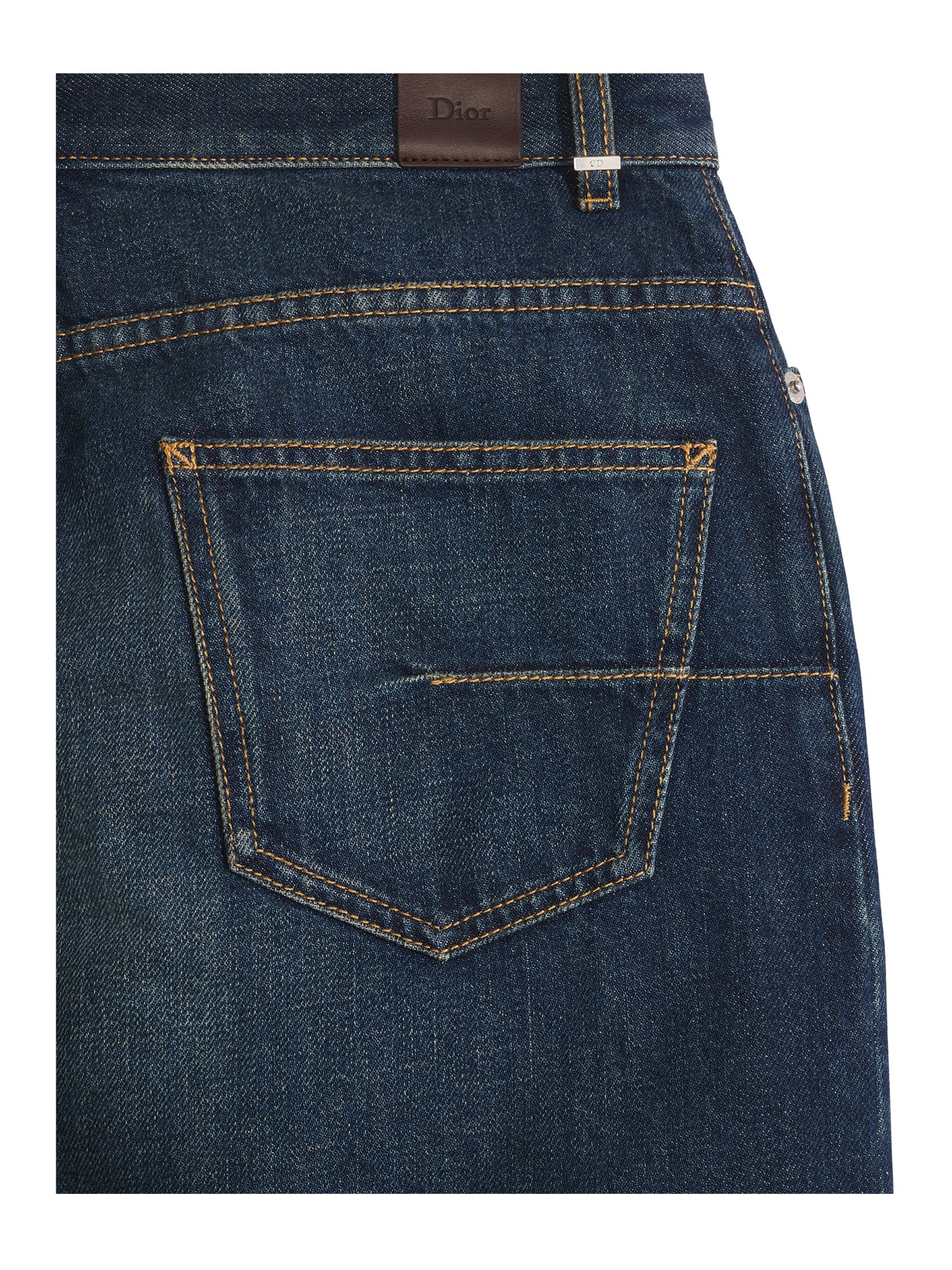 DENIM PENCIL SKIRT - Image 2