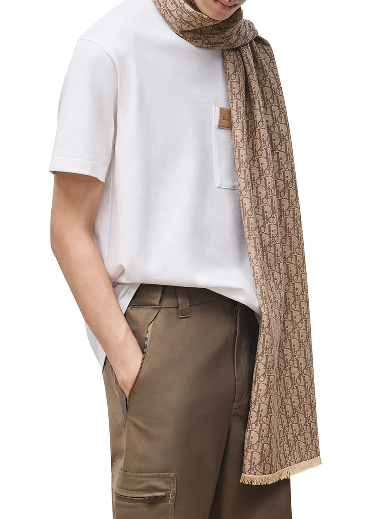 DIOR OBLIQUE SCARF - Image 2