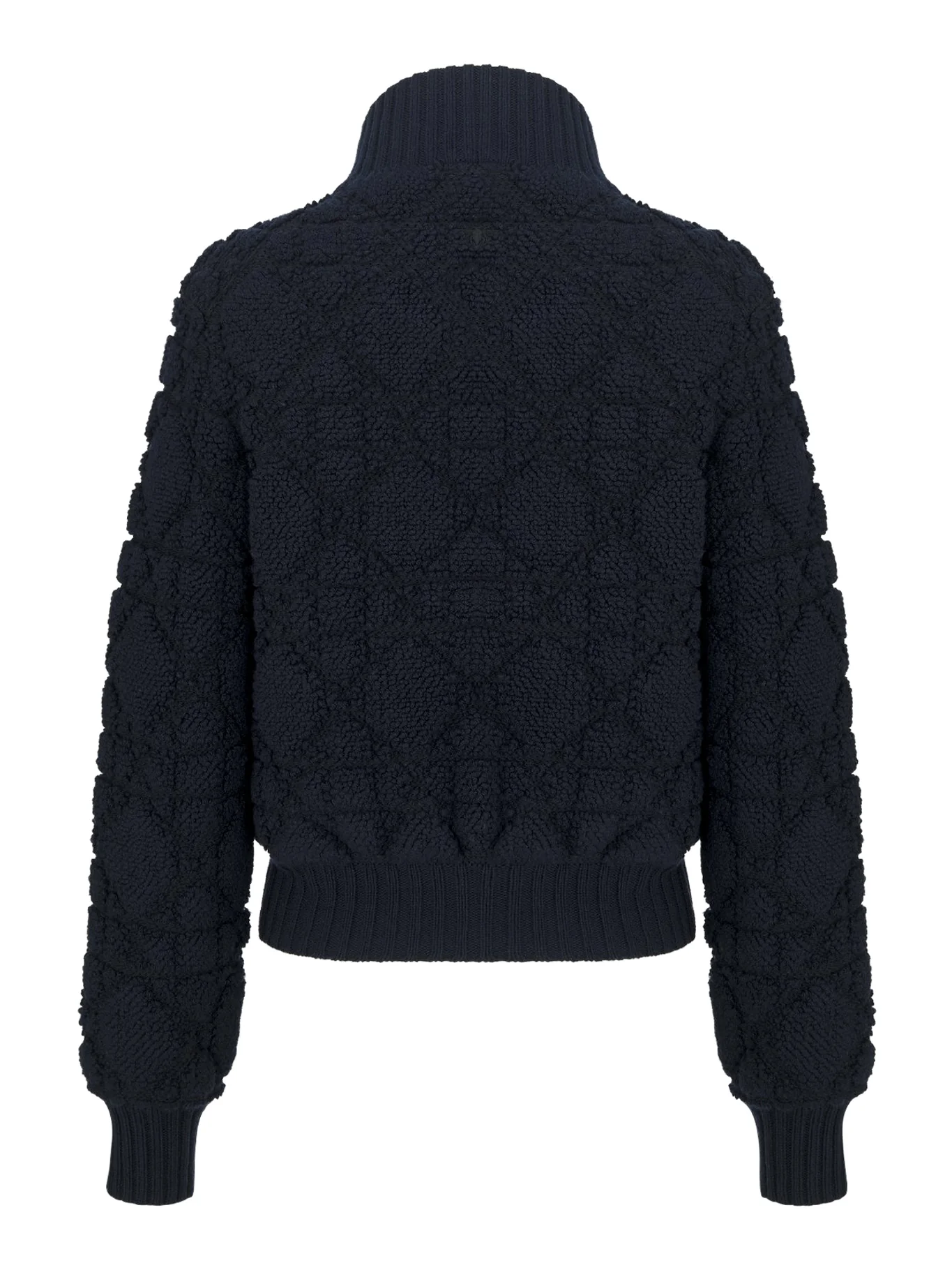 MACROCANNAGE CARDIGAN WITH DIORALPS ZIP - Image 2