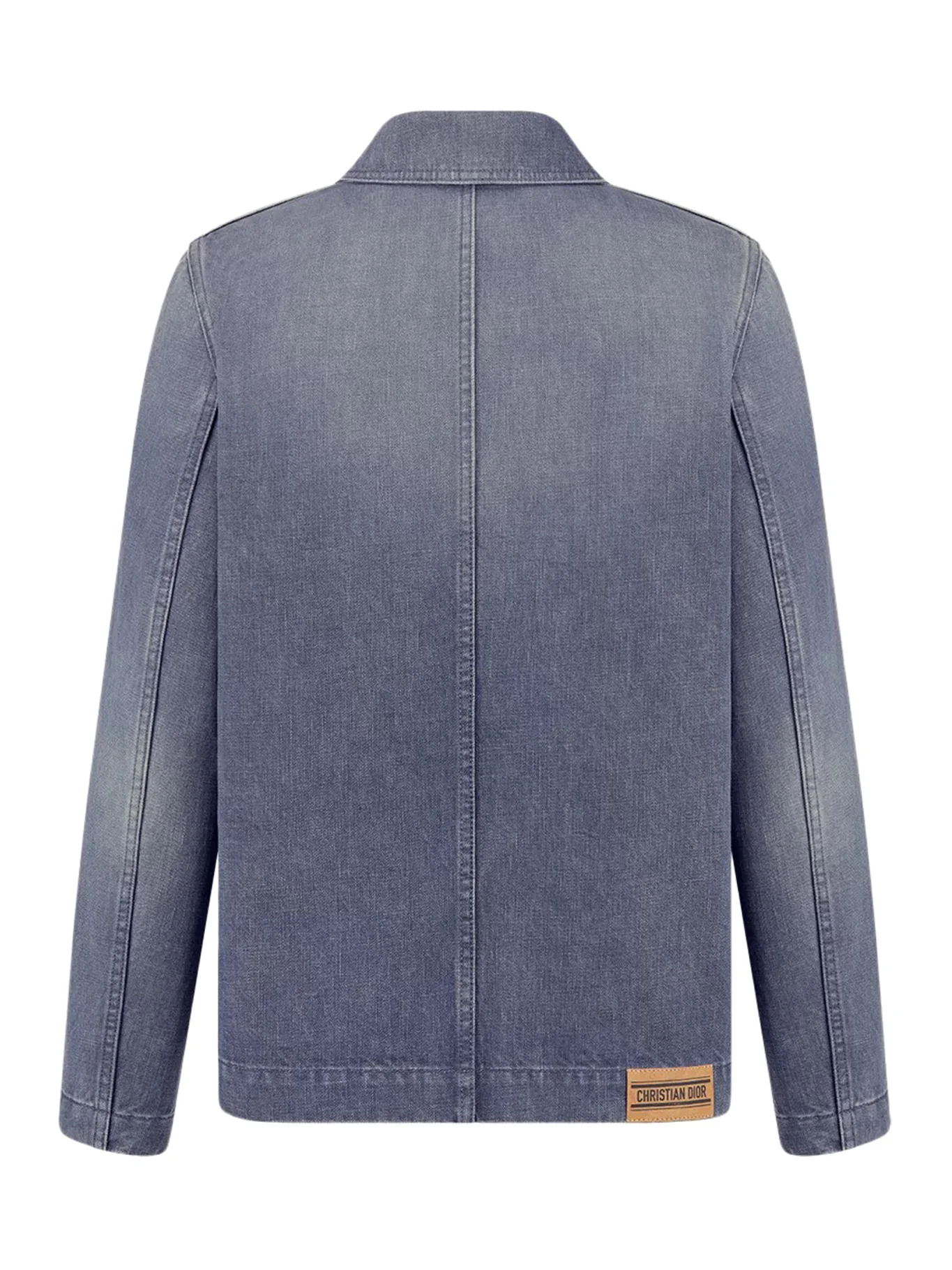PURPLE STONEWASHED COTTON DENIM JACKET - Image 2