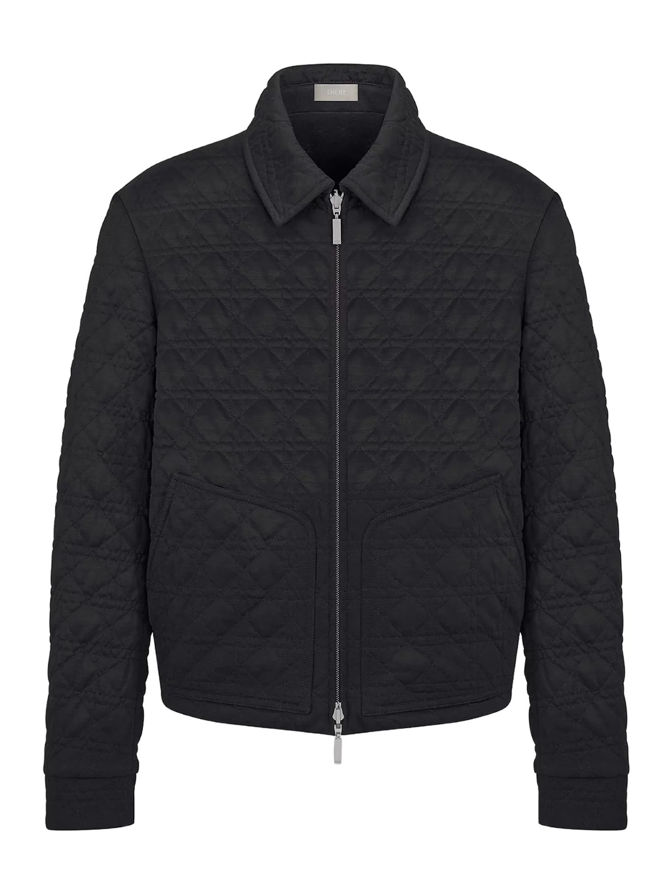 REVERSIBLE JACKET WITH ZIP AND JACQUARD WITH LILY OF THE VALLEY - Image 3