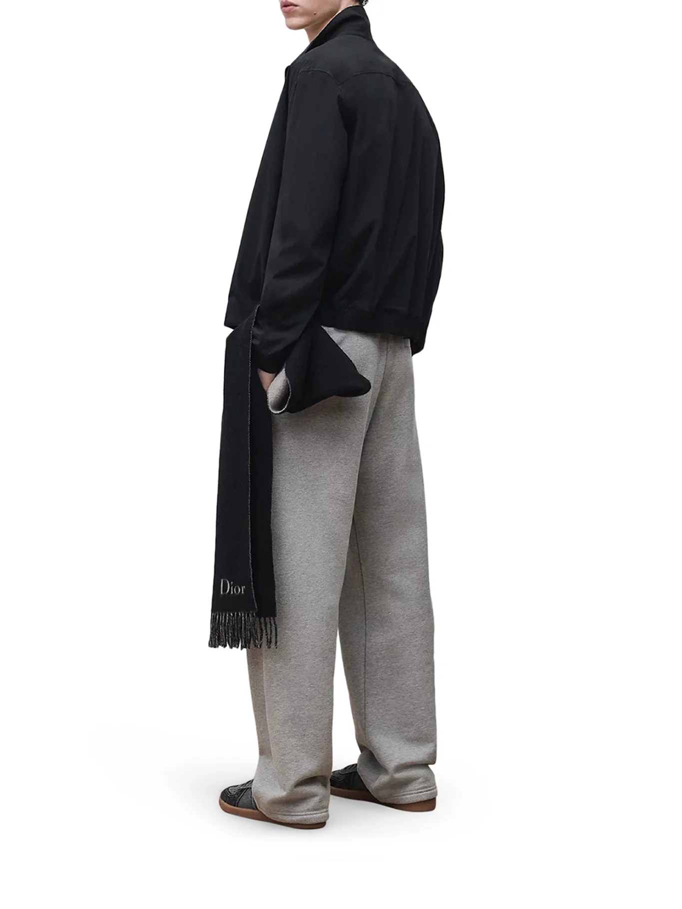 SHIRT WITH ZIP AND MONTAIGNE EMBROIDERY - Image 3
