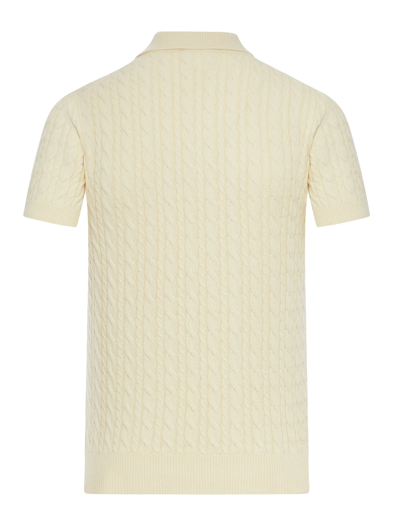 SHORT-SLEEVED SWEATER WITH MEDALLON - Image 2