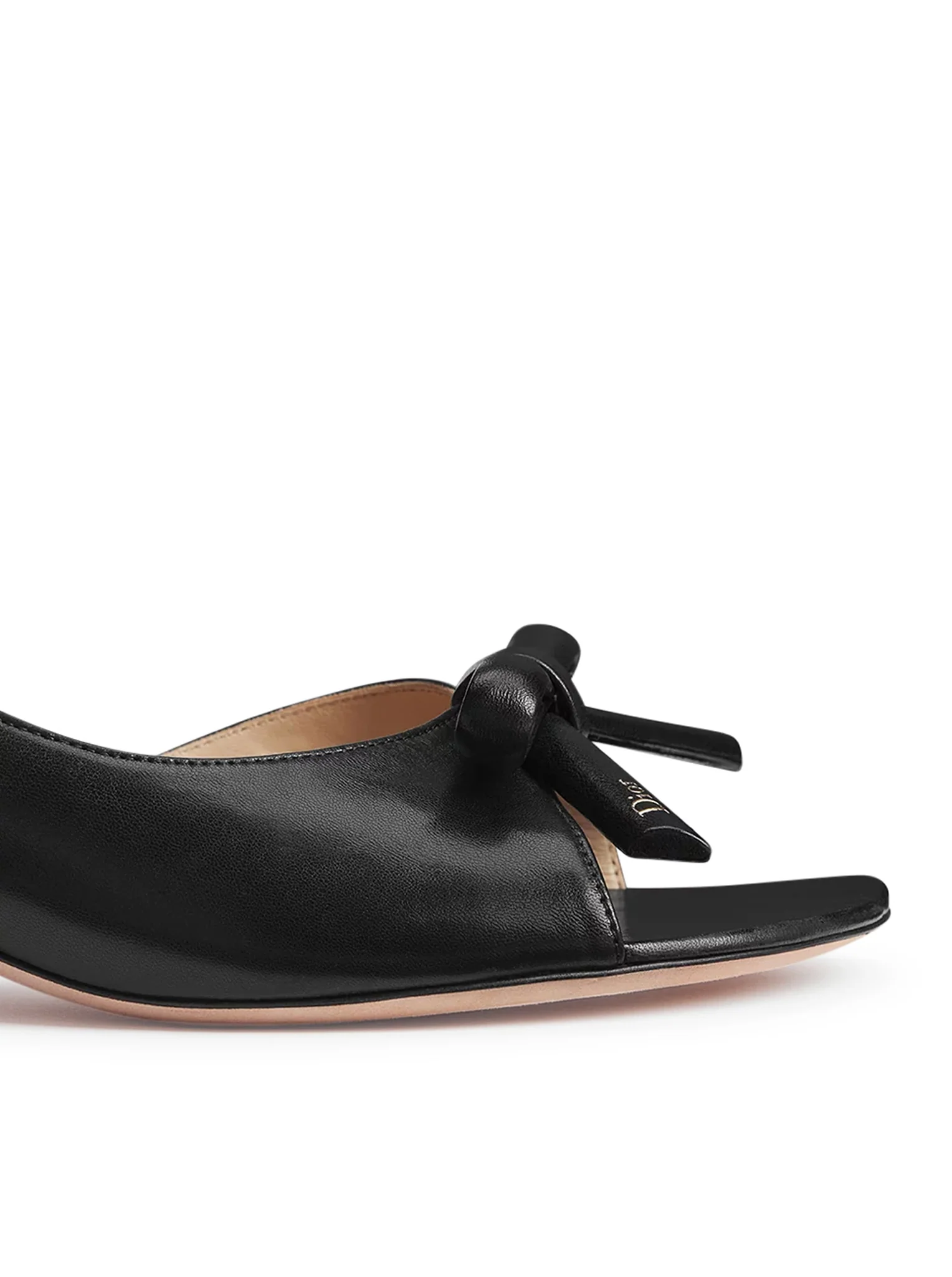 SLINGBACK BOW SANDAL WITH HEEL - Image 5