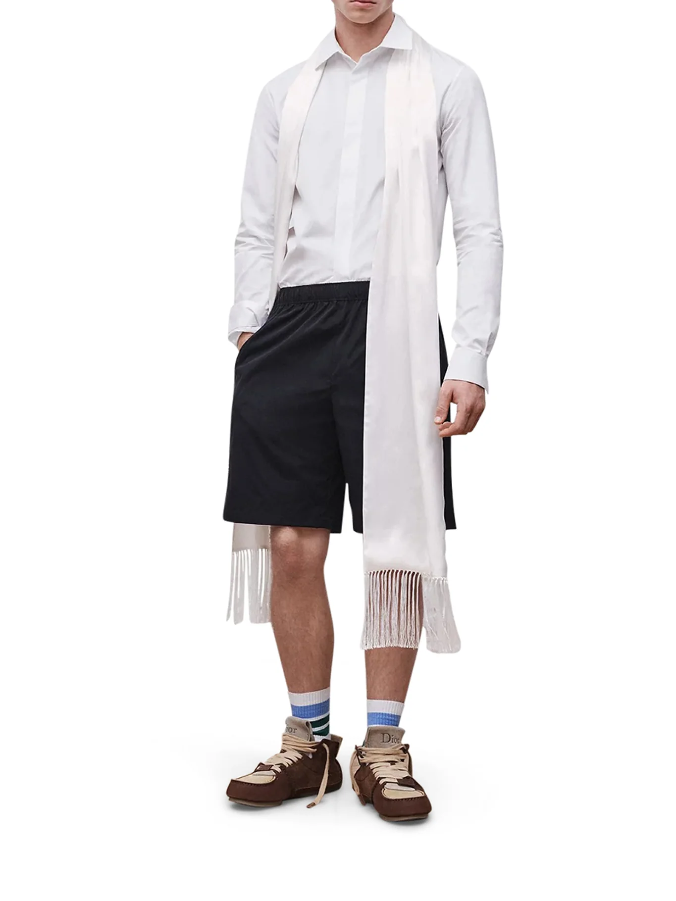 SPORTS SHORTS WITH MONTAIGNE EMBROIDERY - Image 2