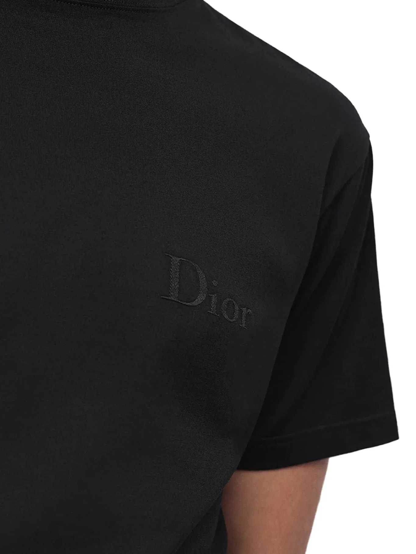 T-SHIRT WITH EMBROIDERY IN COTTON JERSEY - Image 3