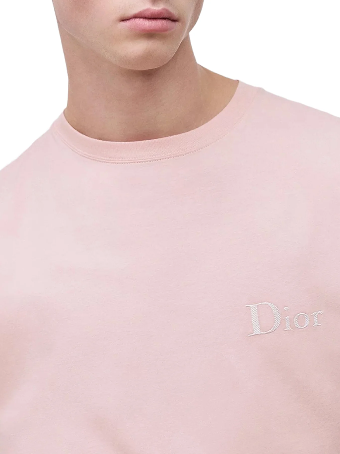 T-SHIRT WITH EMBROIDERY IN COTTON JERSEY - Image 3