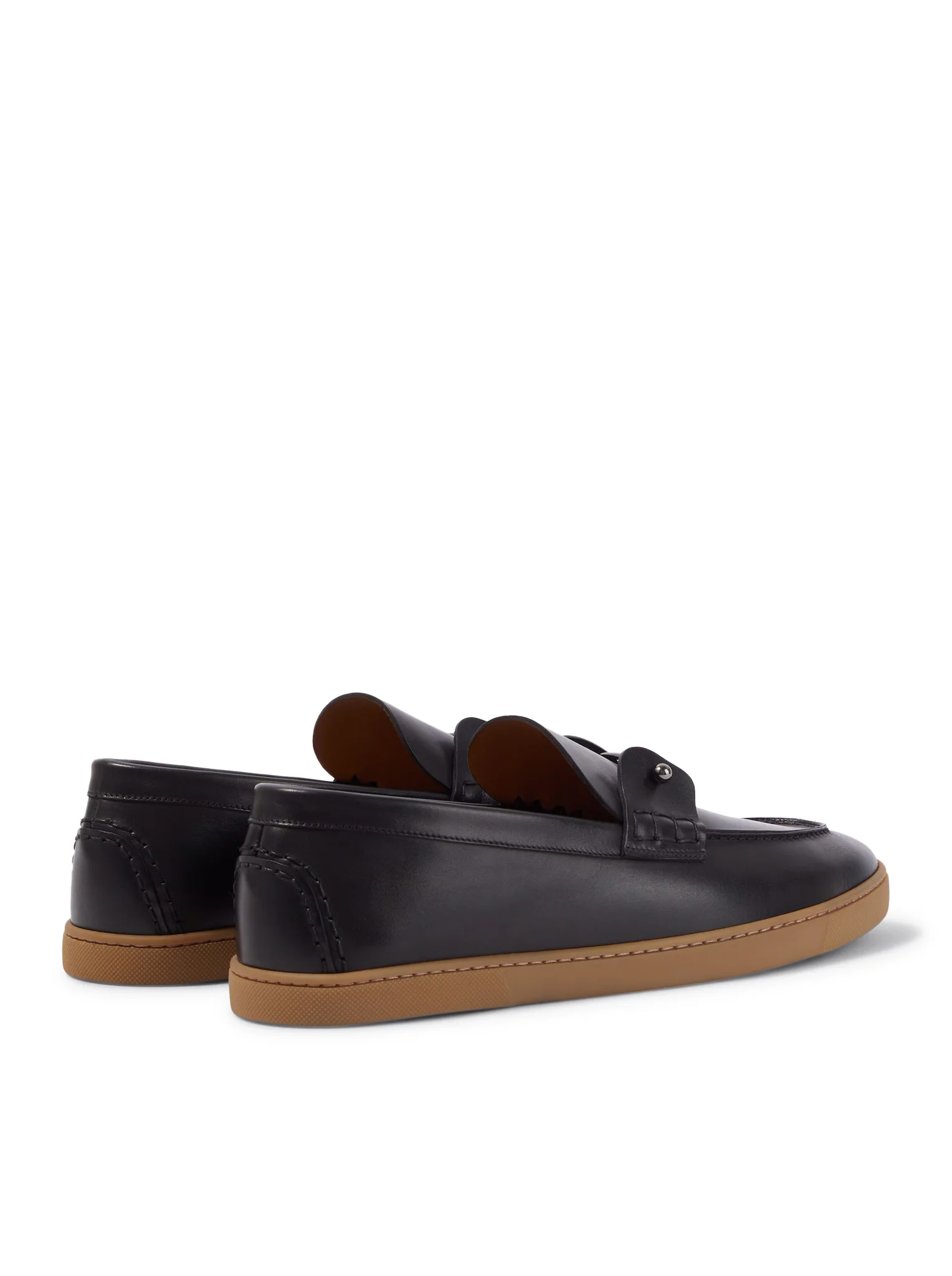 CHAMBELIBOAT LOAFERS IN PATINATED CALFSKIN - Image 3
