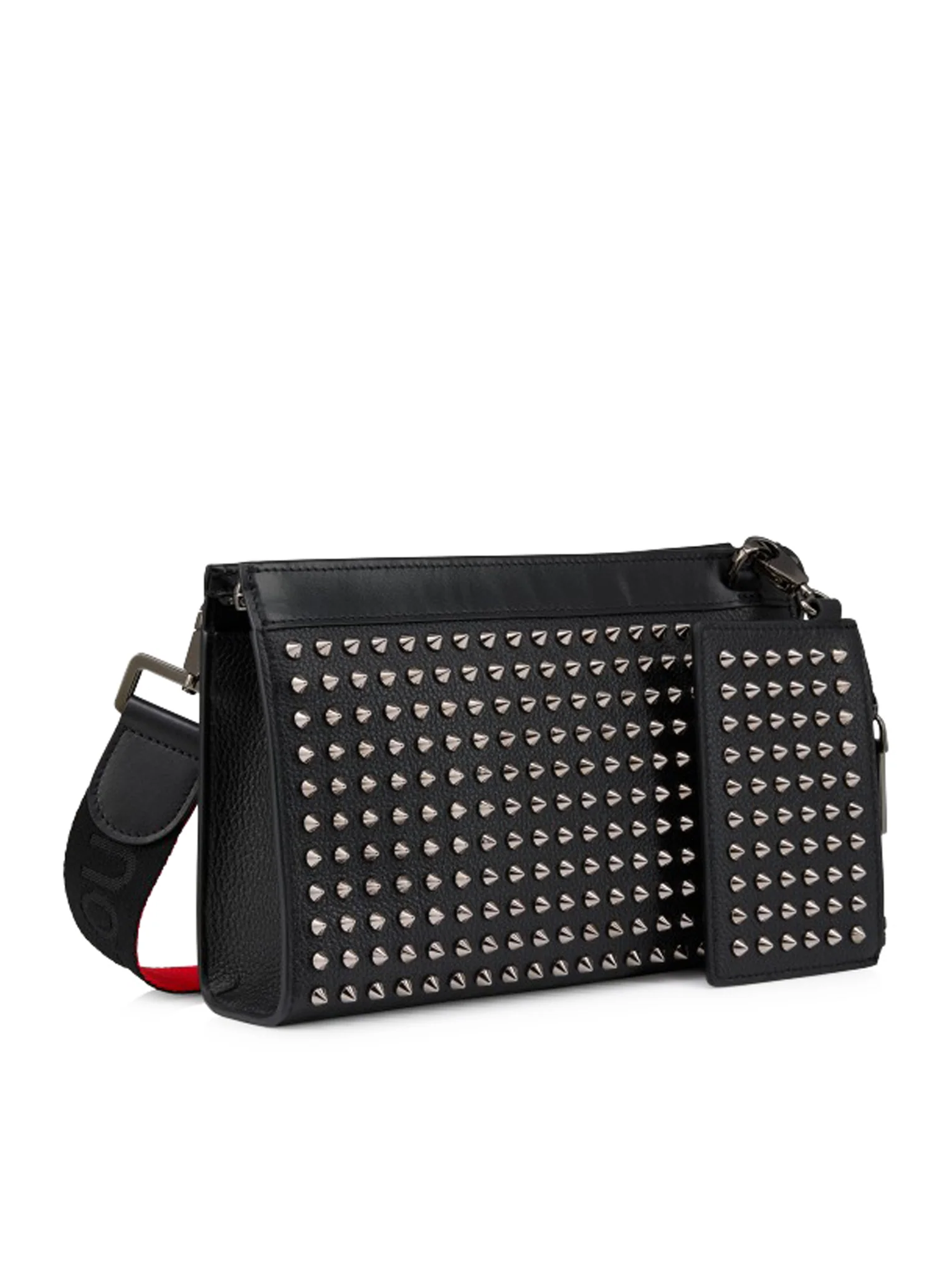 FUNKY STUDDED CALFSKIN HAMMERED SHOULDER BAG - Image 2