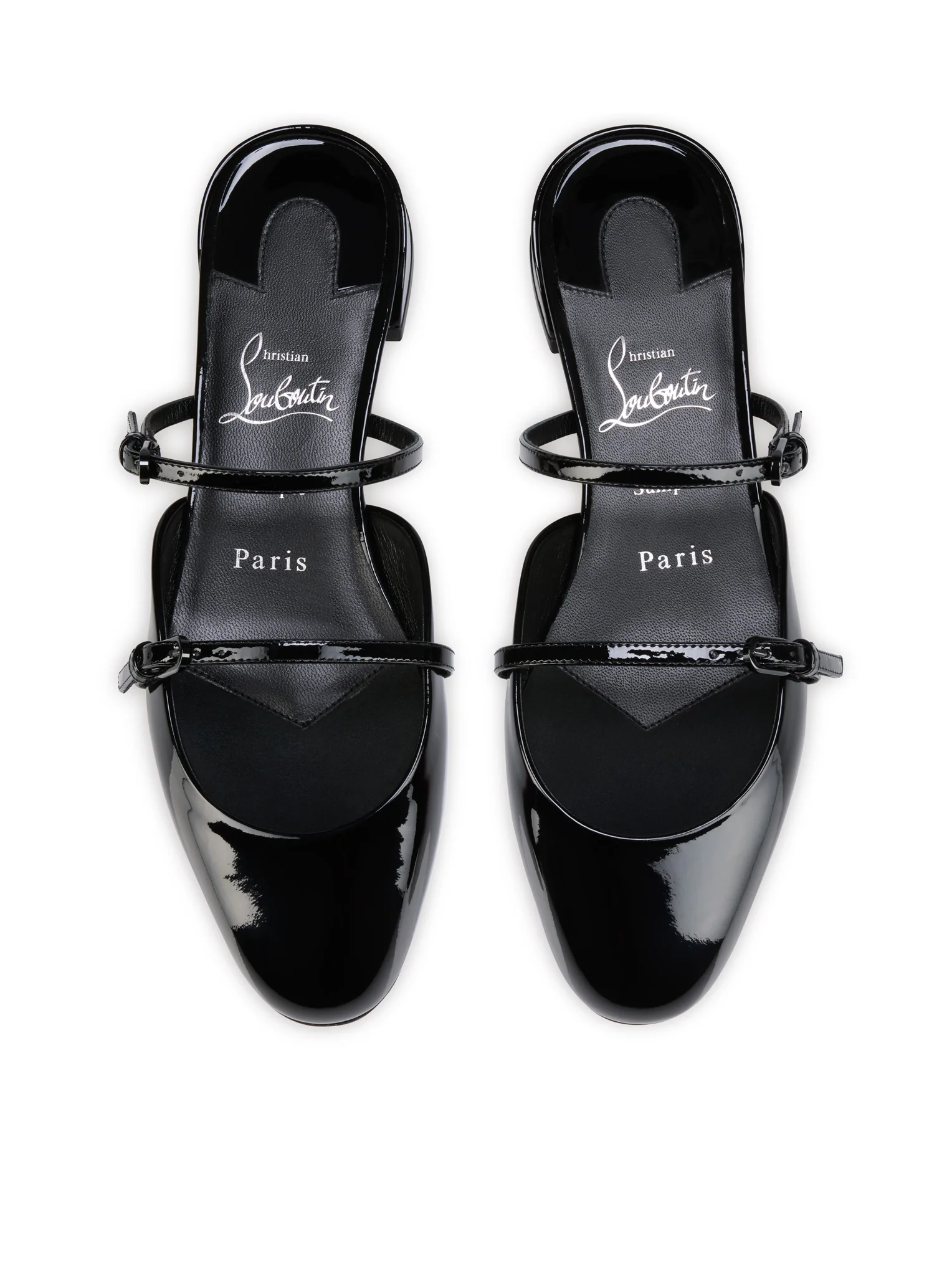 JANE NINA MULES IN PATENT CALFSKIN - Image 5
