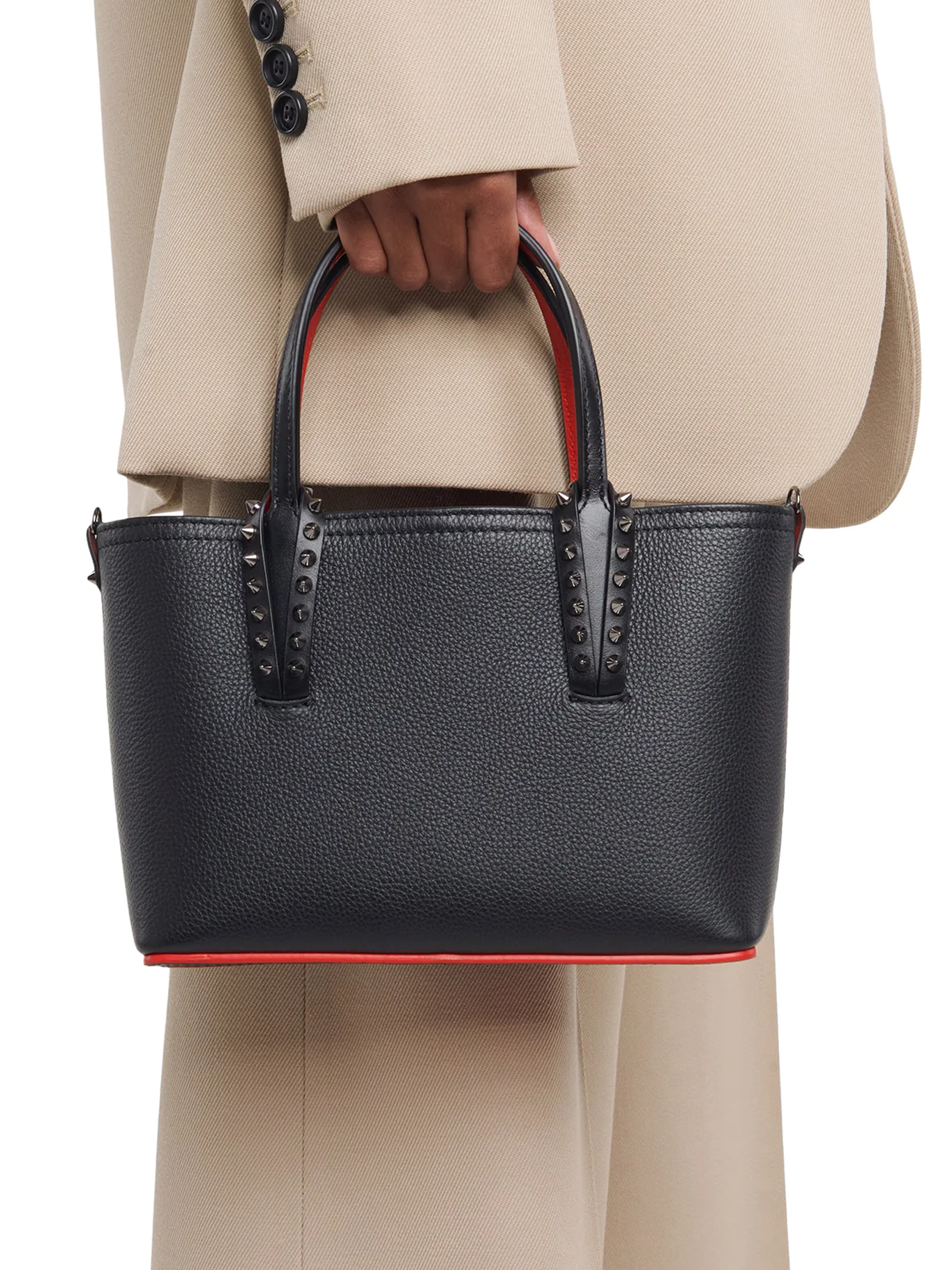 MINI CABATA BAG IN HAMMERED LEATHER - Image 2