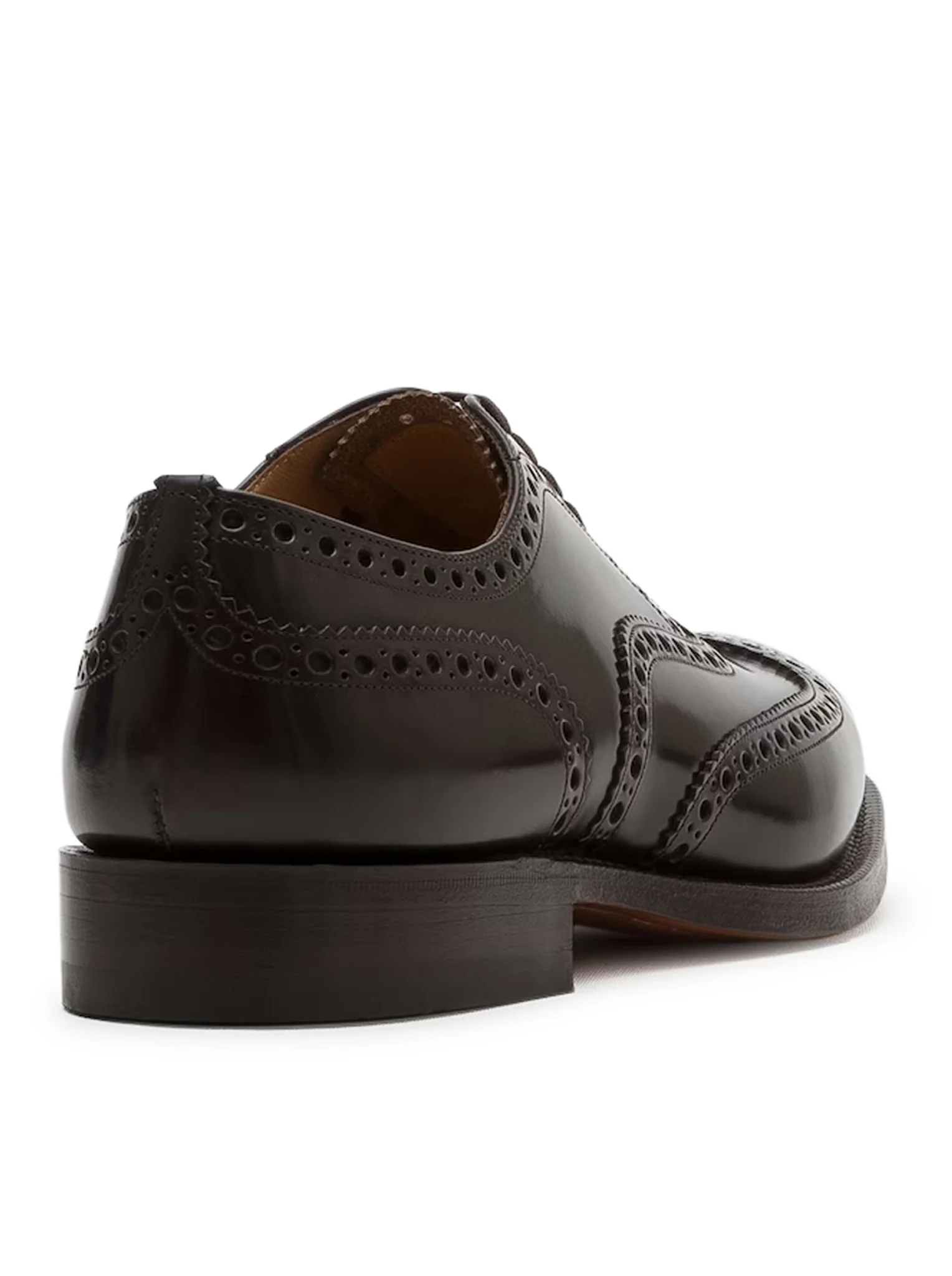 OXFORD BROGUE BURWOOD IN BRUSHED CALFSKIN - Image 3