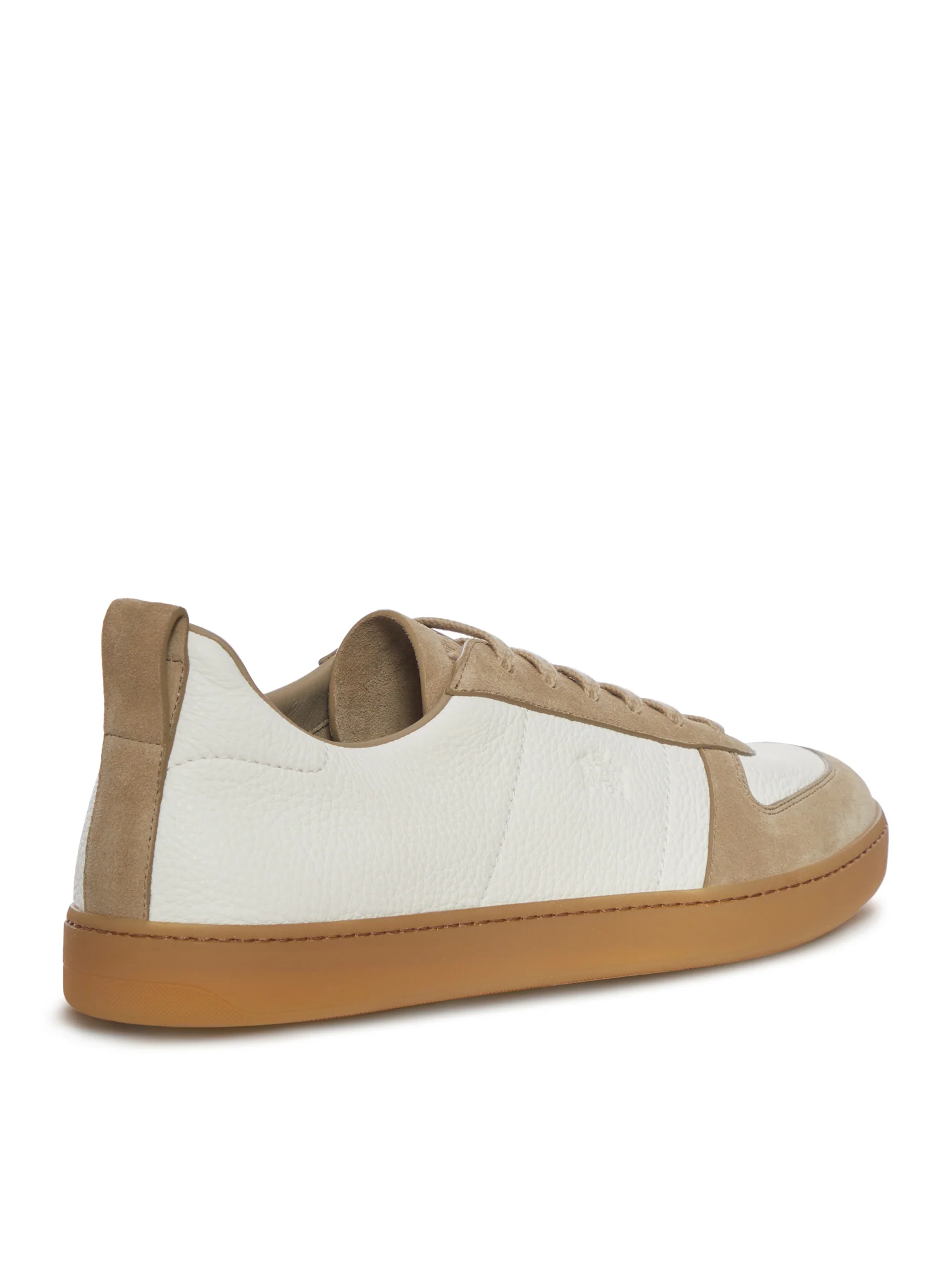 LEATHER AND SUEDE SNEAKERS - Image 3