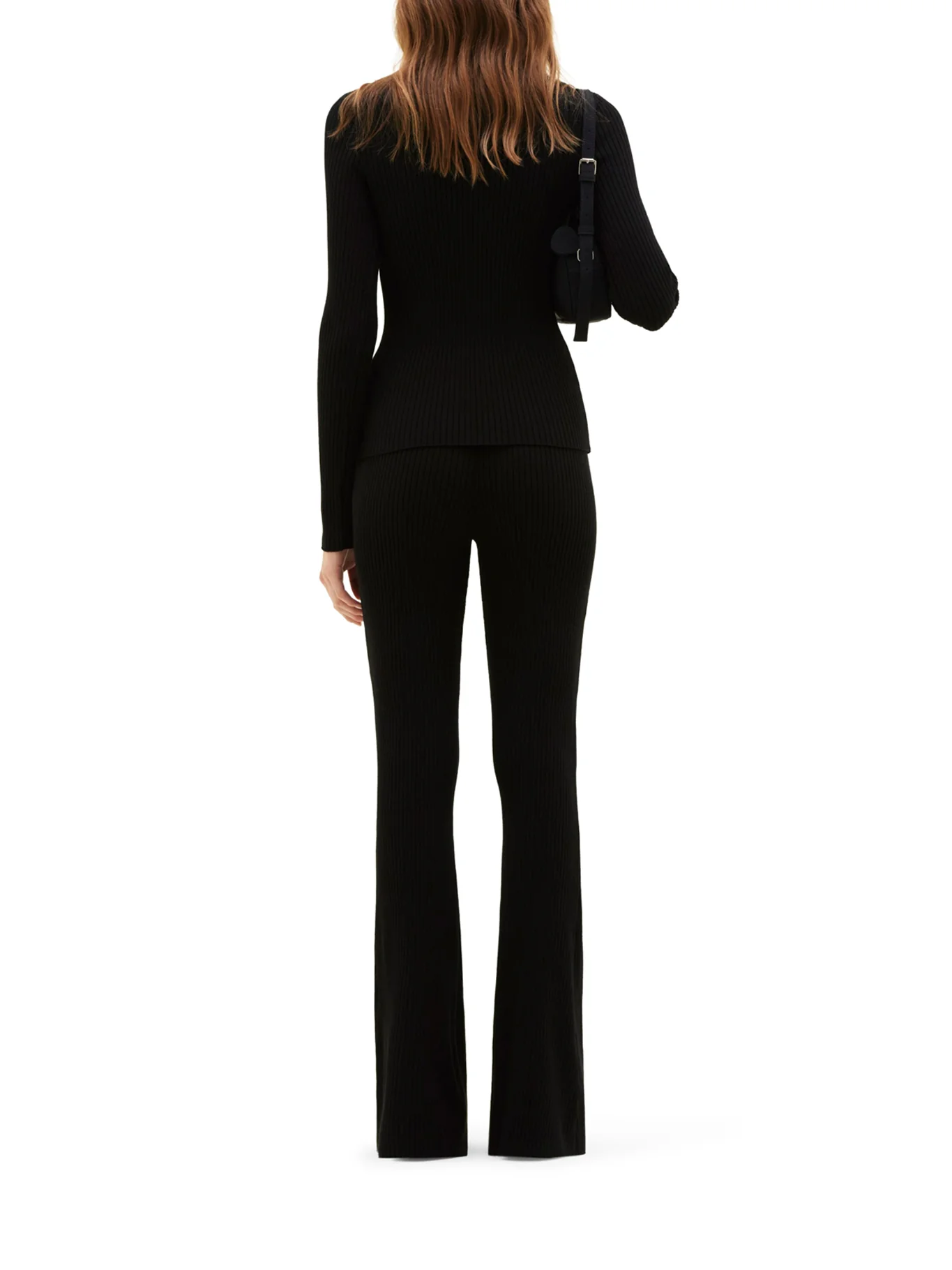 REEDITION RIB KNIT MOCKNECK SWEATER - Image 3