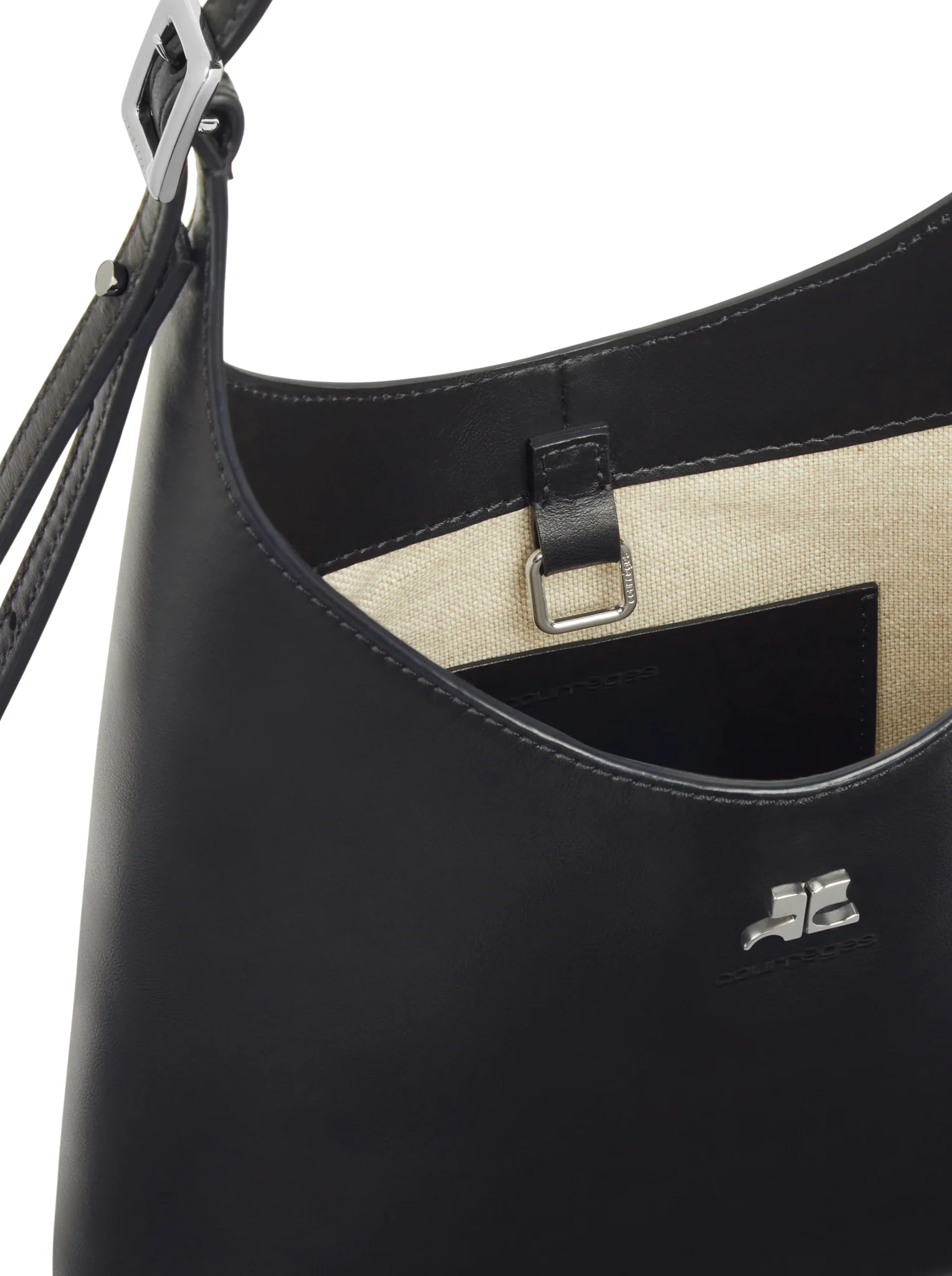 SMALL MELTED LEATHER TOTE BAG - Image 6
