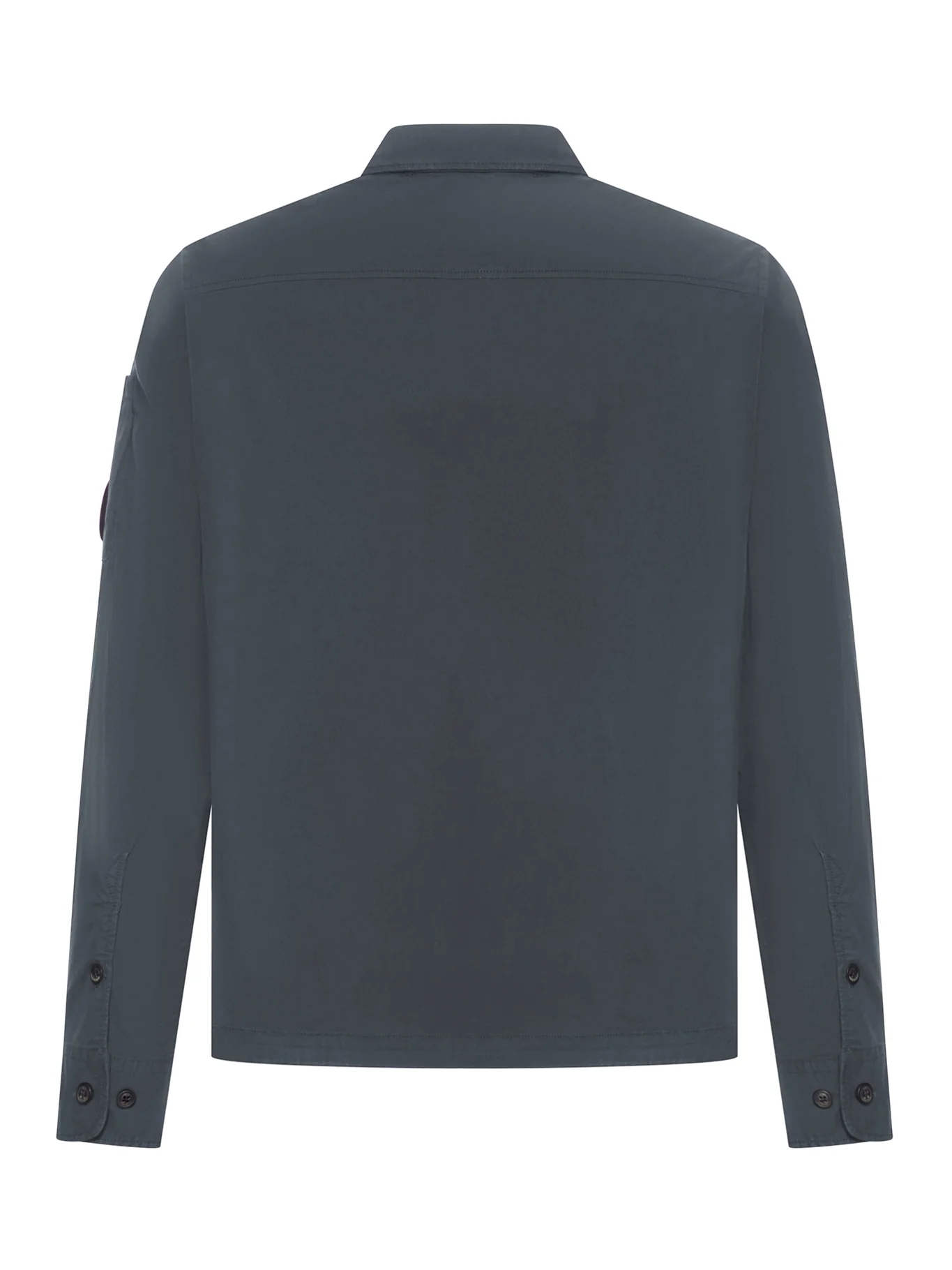 ORGANIC GABARDINE OVERSHIRT WITH LENSES AND ZIP - Image 2