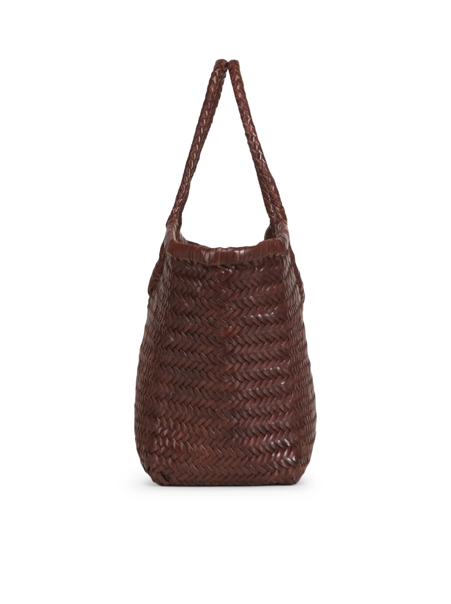 NANTUCKET BIG TOTE BAG IN WOVEN LEATHER - Image 5