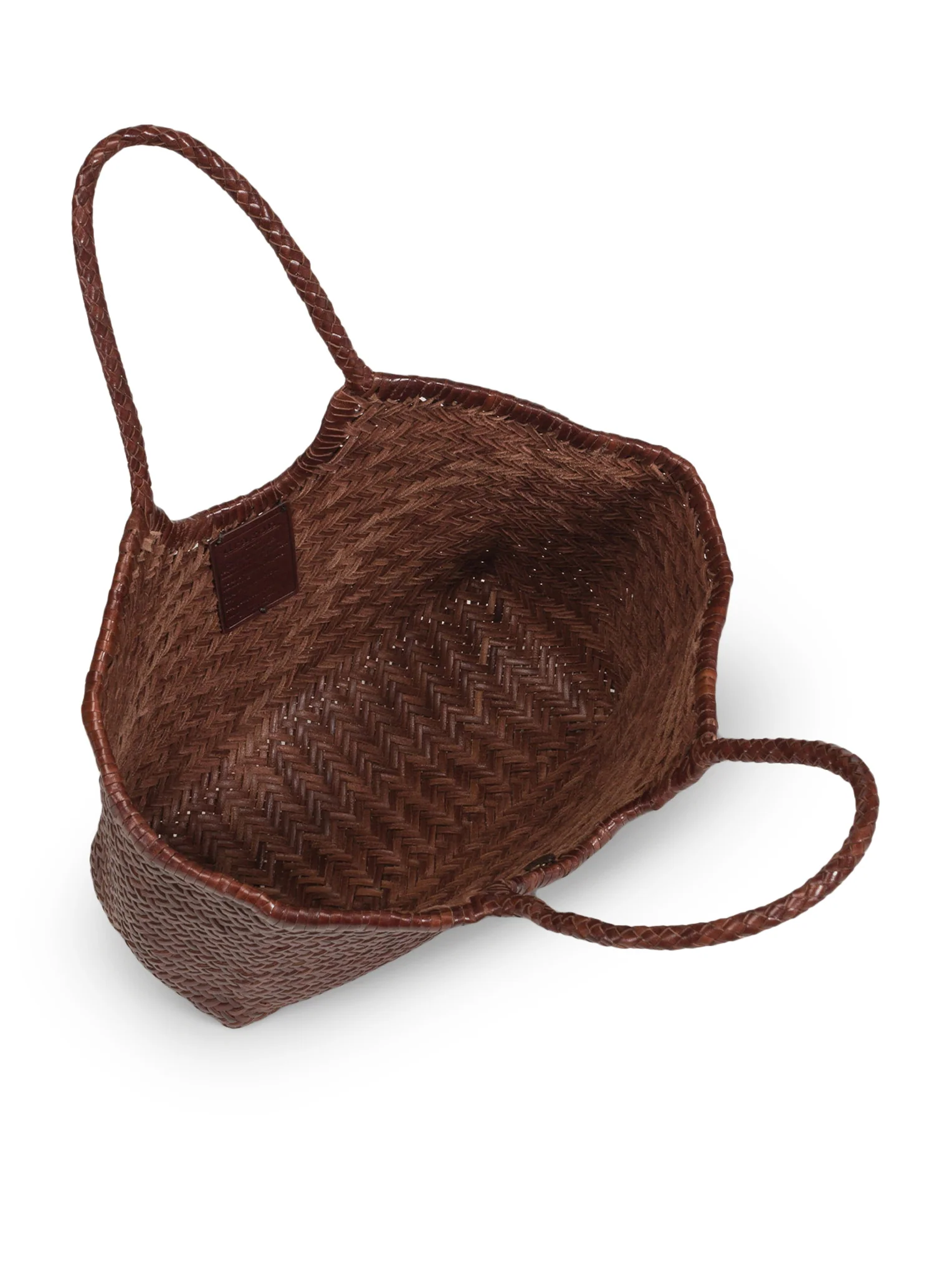 NANTUCKET BIG TOTE BAG IN WOVEN LEATHER - Image 6