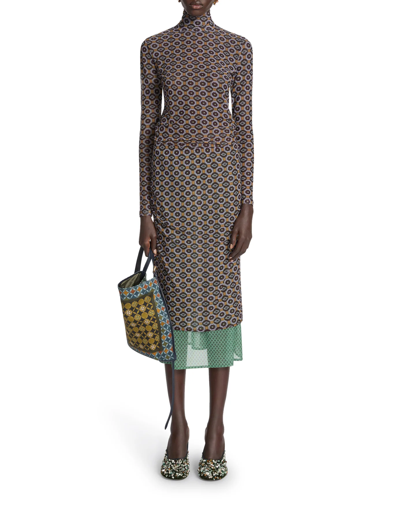 DOUBLE LAYERED SKIRT - Image 2