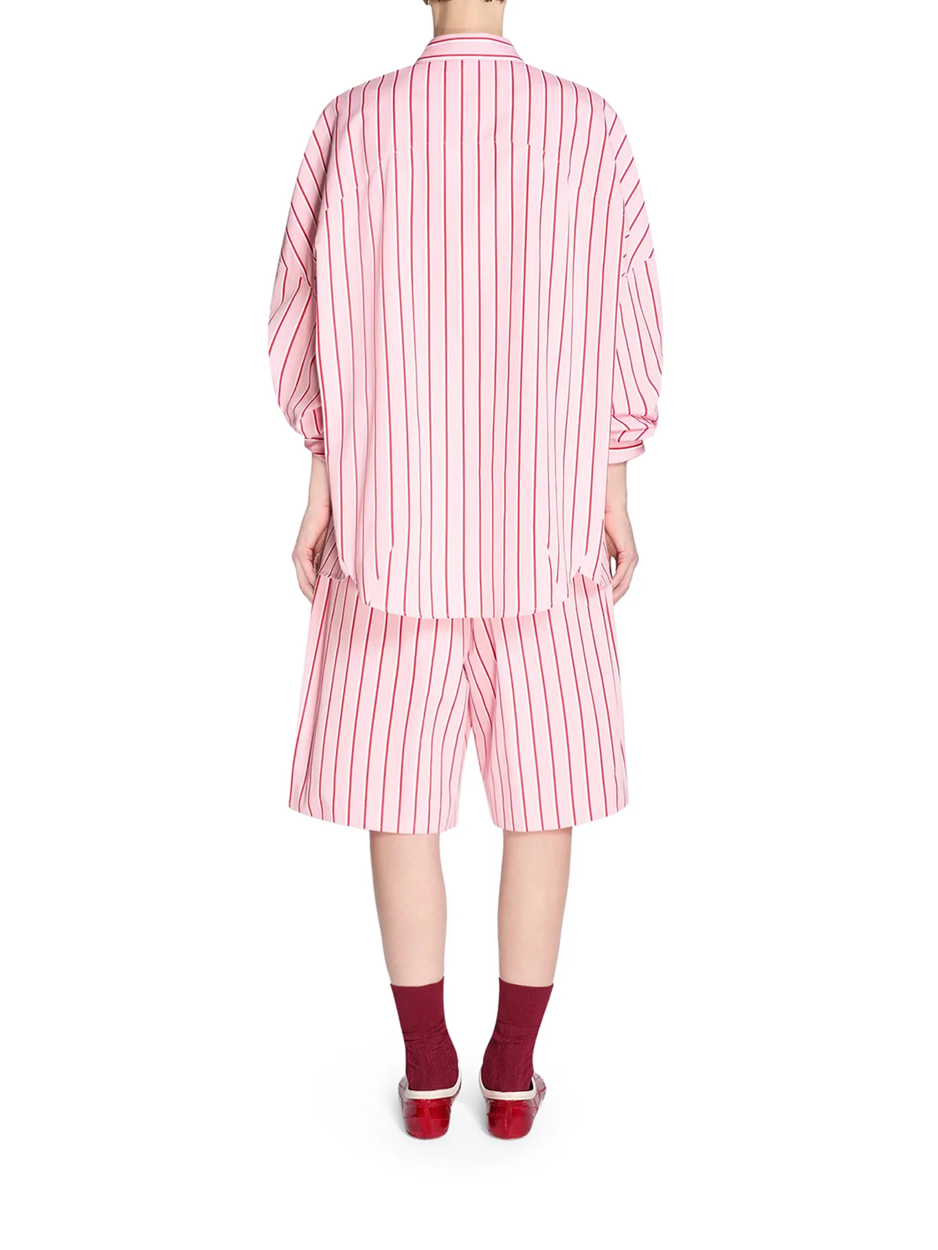 STRIPED COTTON SHIRT - Image 4
