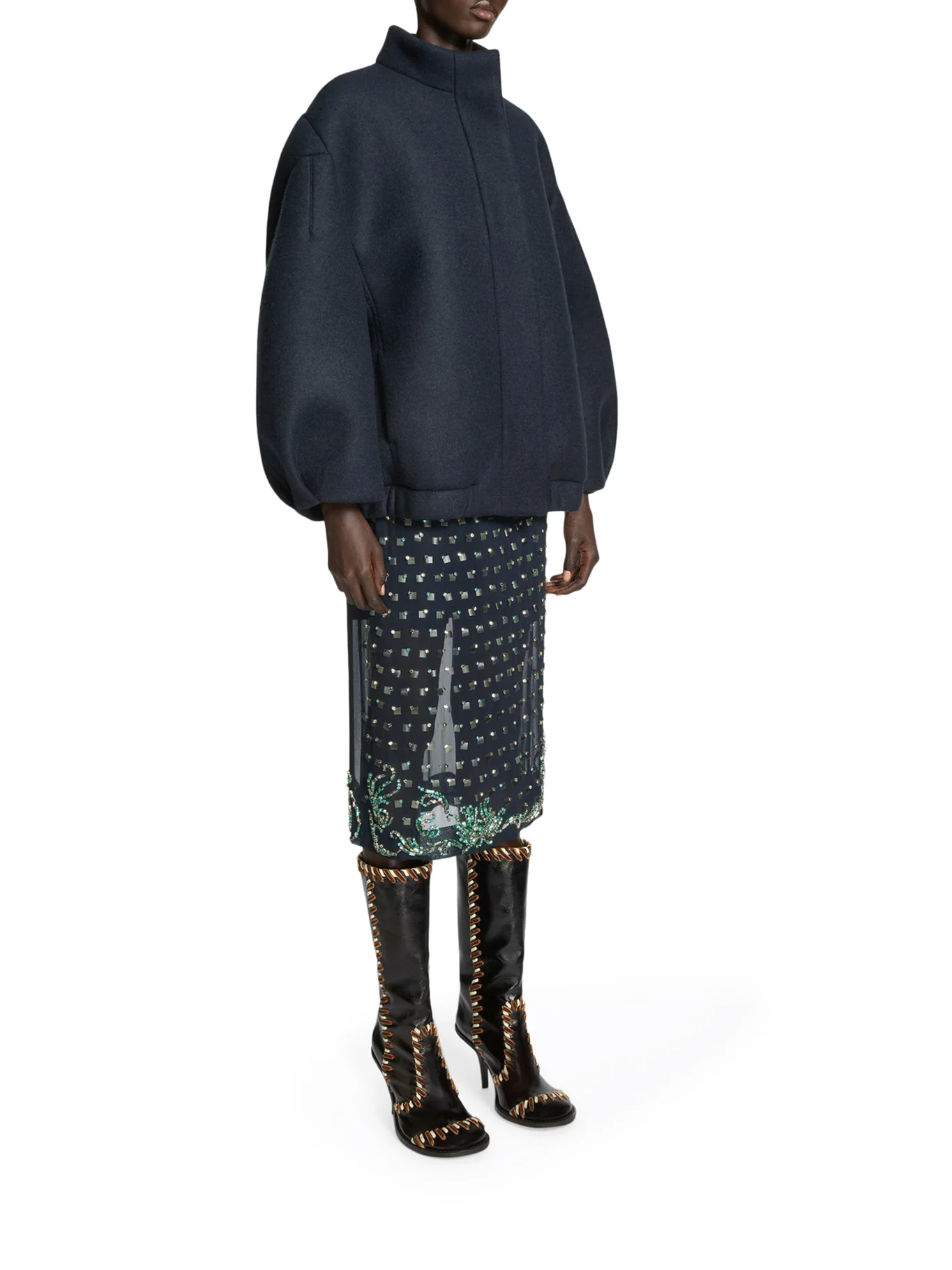 STRUCTURED WOOL JACKET - Image 4