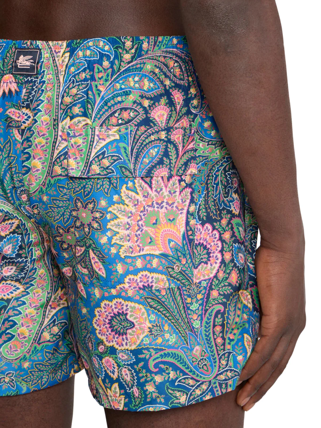 FLORAL PAISLEY PATTERN SWIMSUIT - Image 4