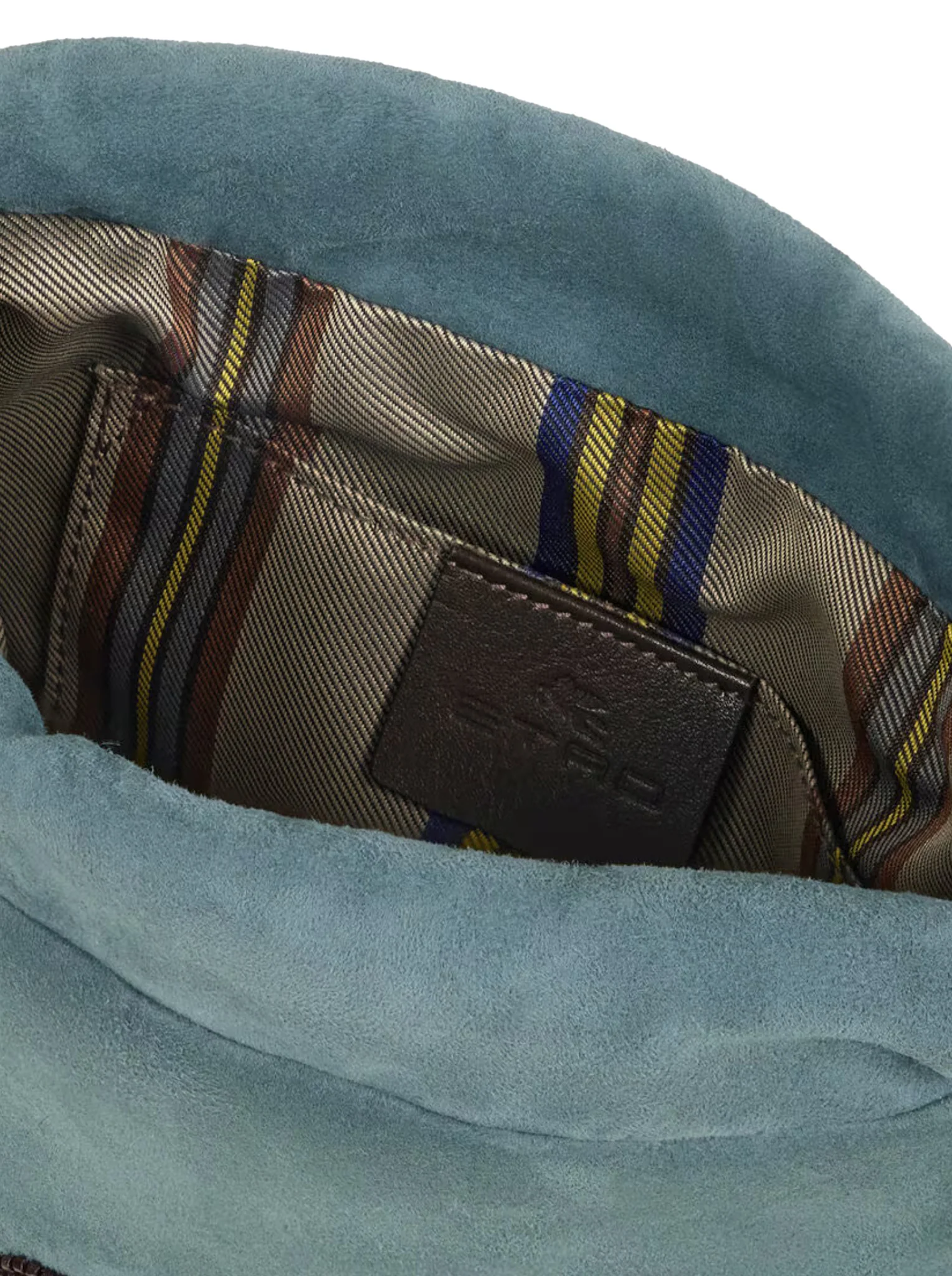 KALISPERA SMALL SUEDE BAG WITH BEADS AND FRINGES - Image 4