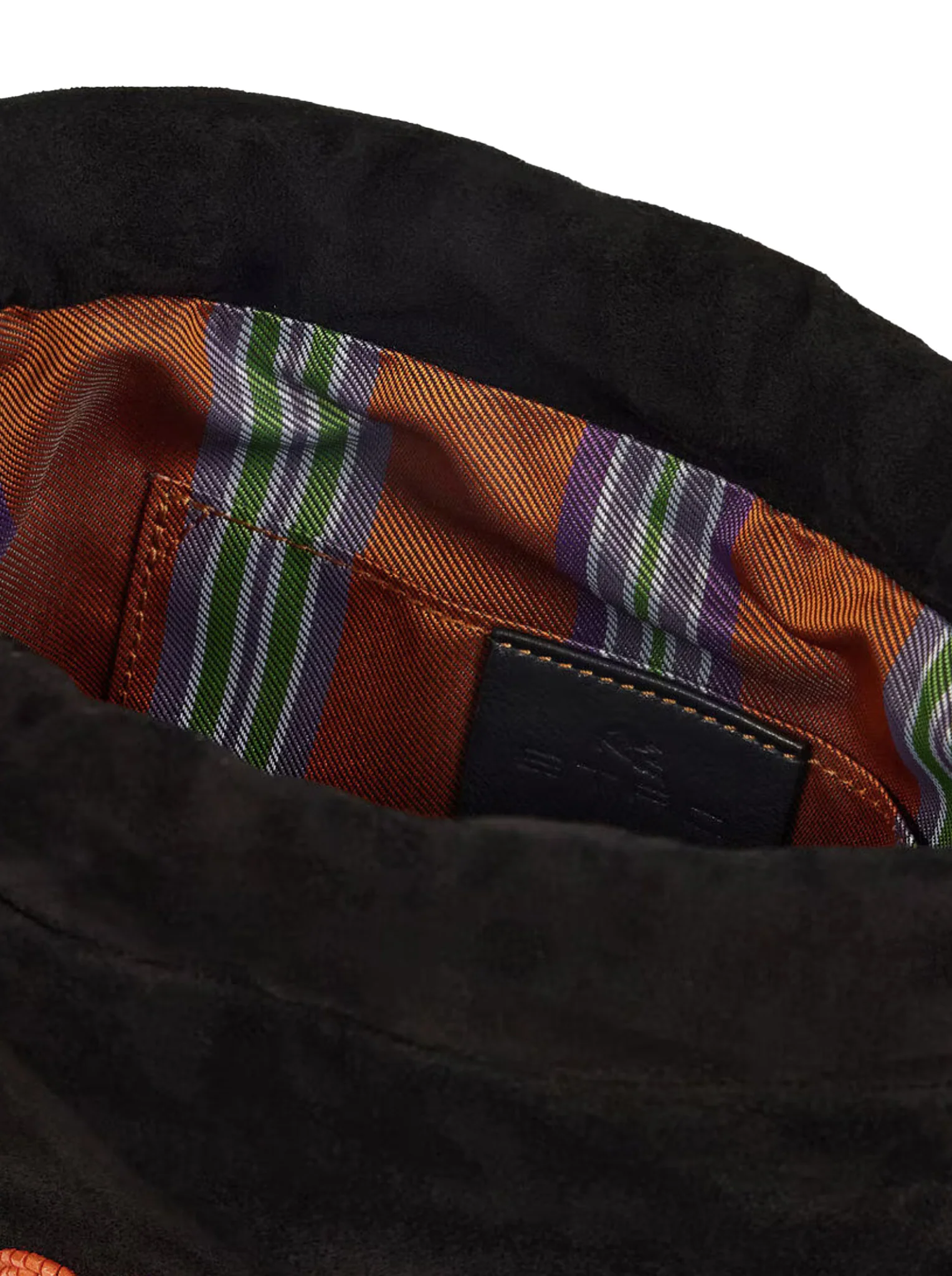 KALISPERA SMALL SUEDE BAG WITH BEADS AND FRINGES - Image 5