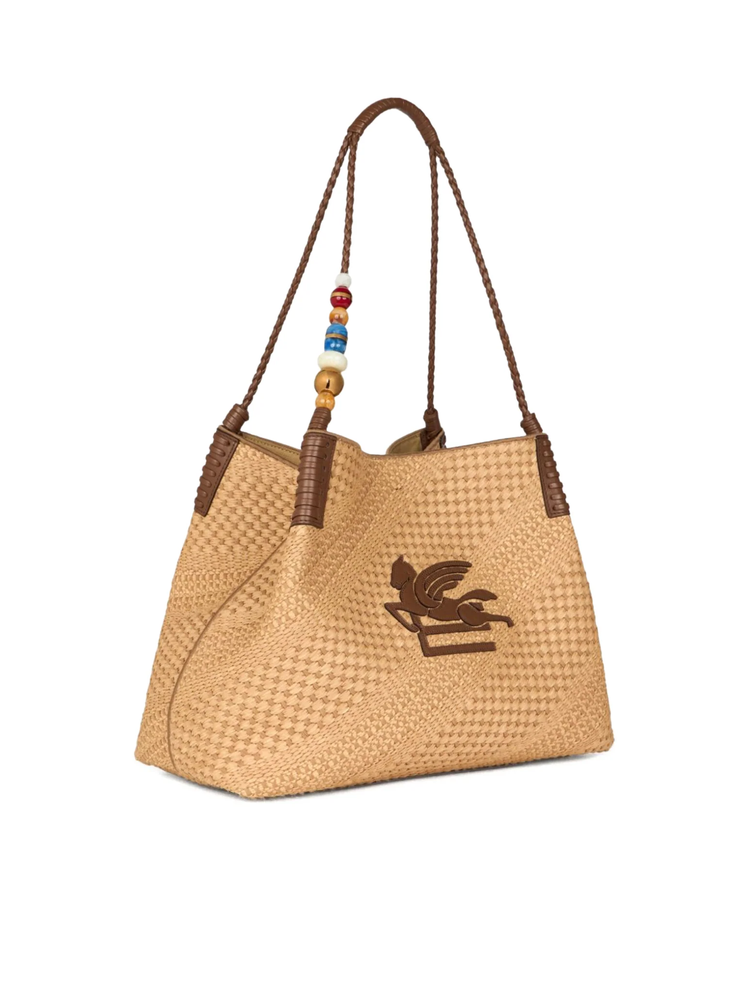 LIBRA RAFFIA SHOPPING BAG - Image 2