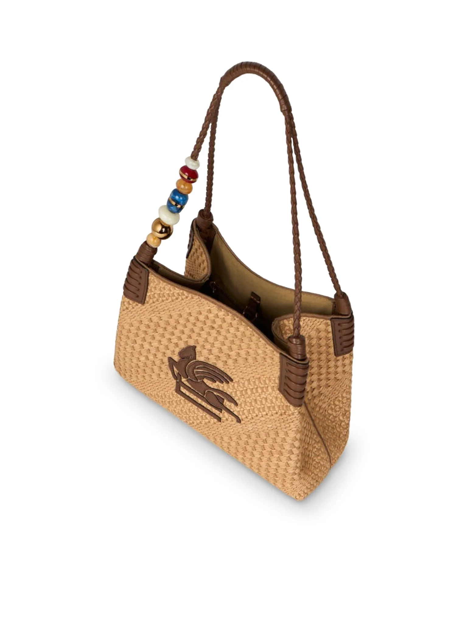 LIBRA SMALL RAFFIA SHOPPING BAG - Image 5